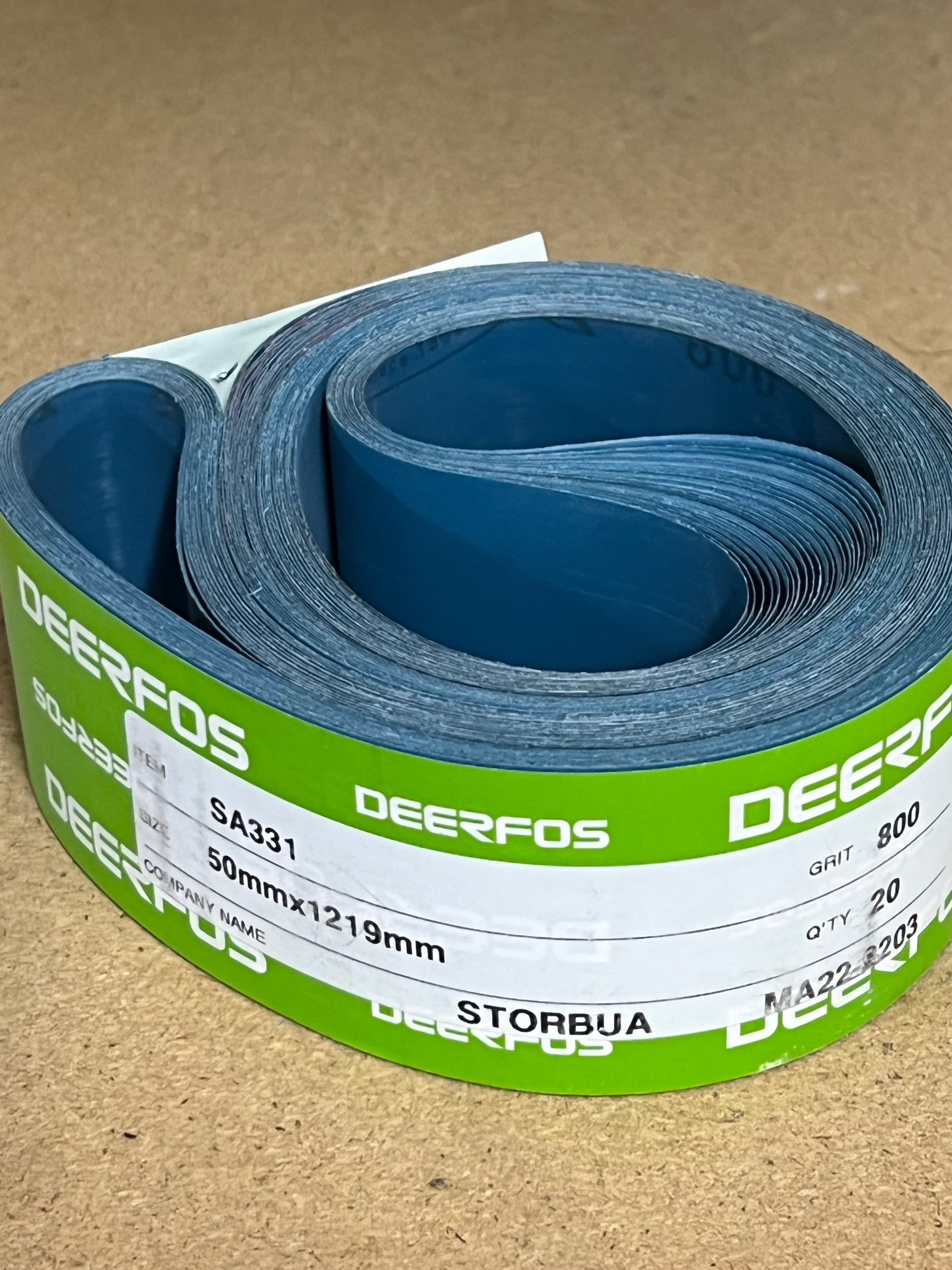 Bande abrasive 2x48" (50x1219 mm)