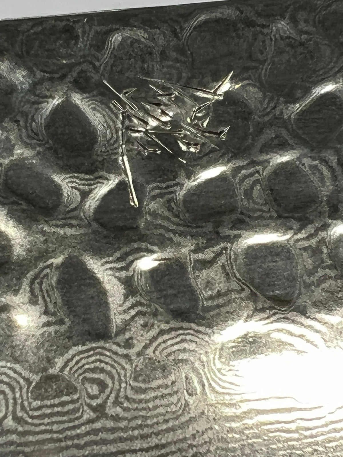 Lame de couteau japonaise forgée à la main Nakiri 165 VG10