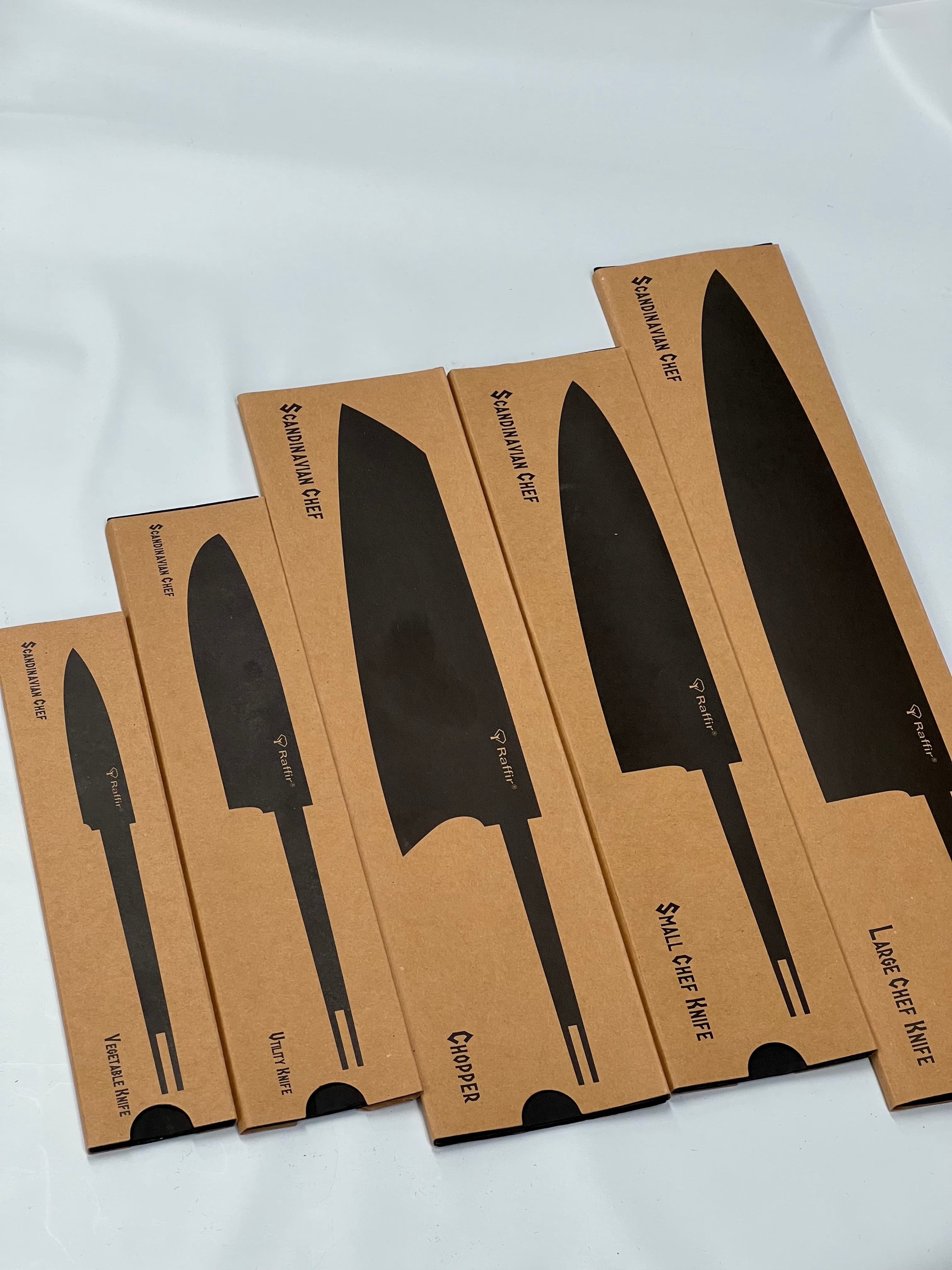 Couteau de cuisine scandinave en damas