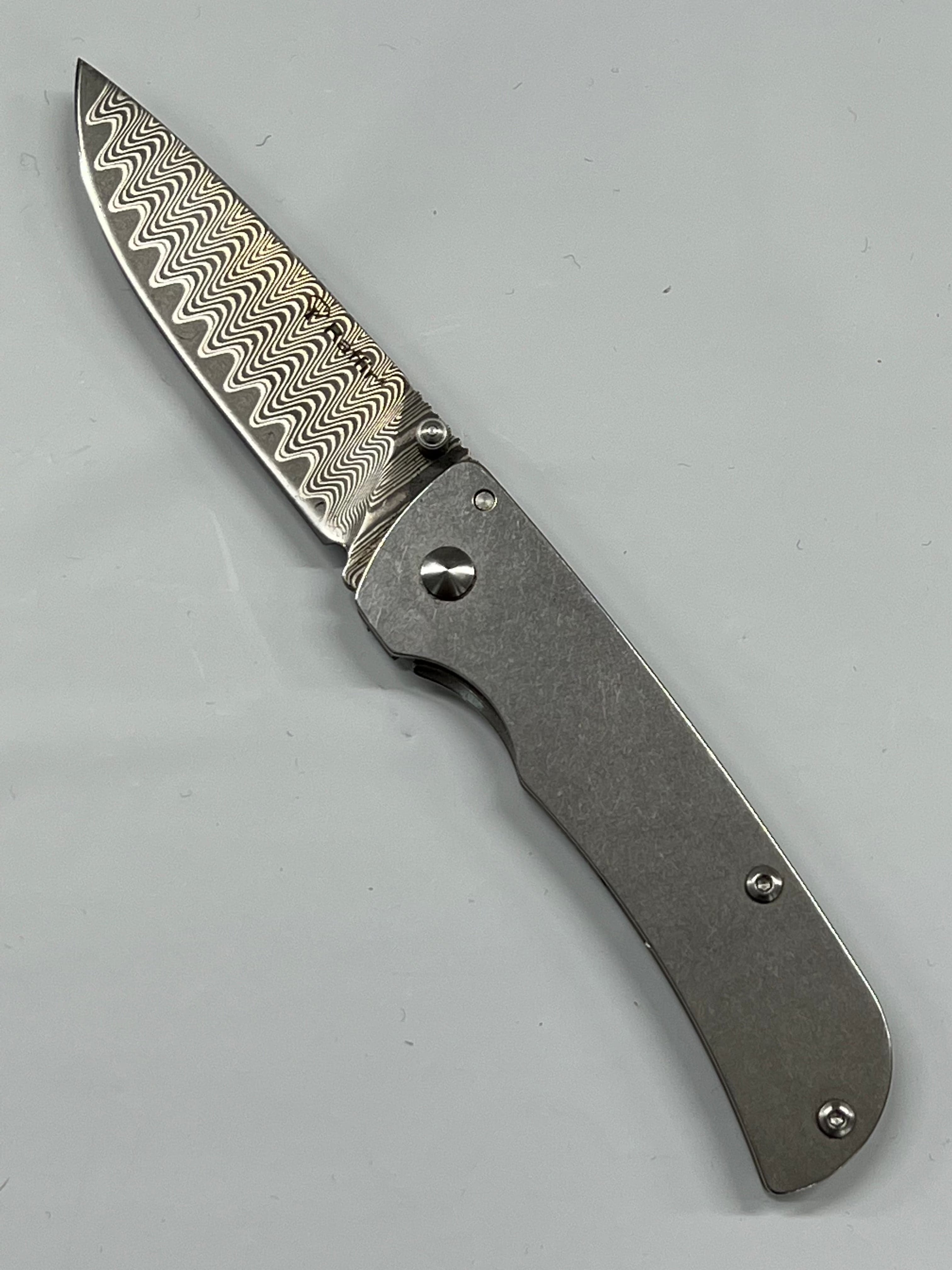Ensemble de couteaux pliants Gentleman Damas échelle