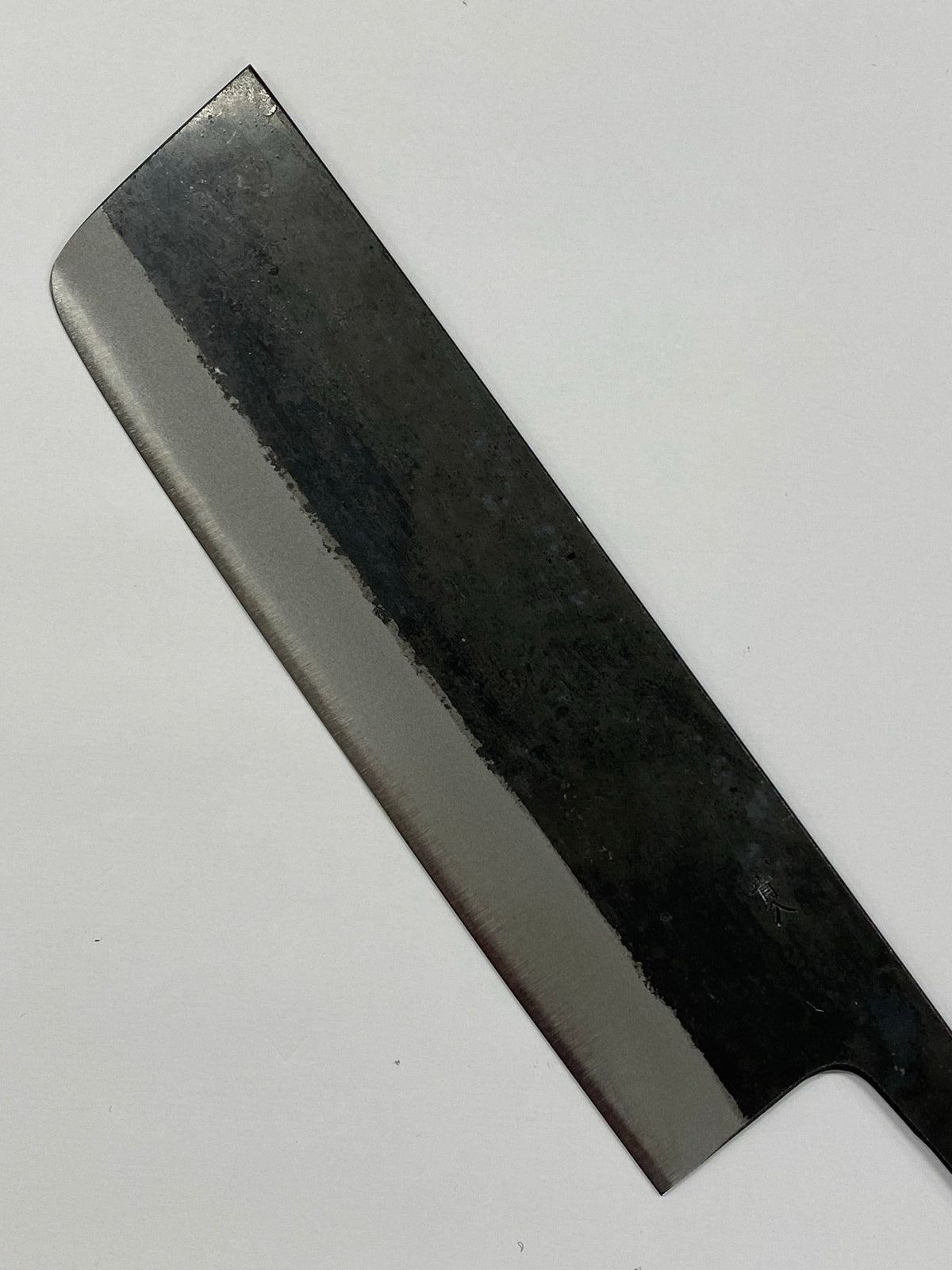 Nakiri 180 Blue 2 Lame de couteau japonaise forgée à la main