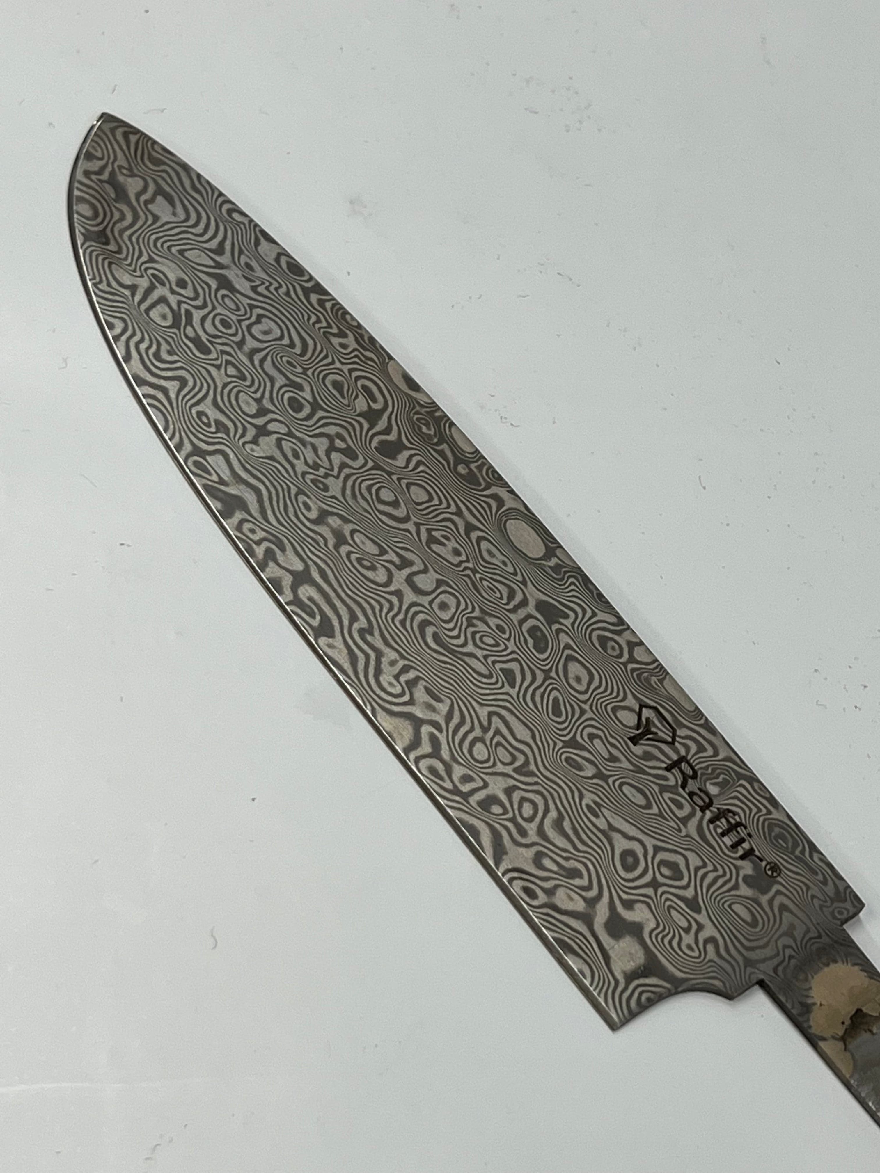 Couteau de cuisine scandinave en damas