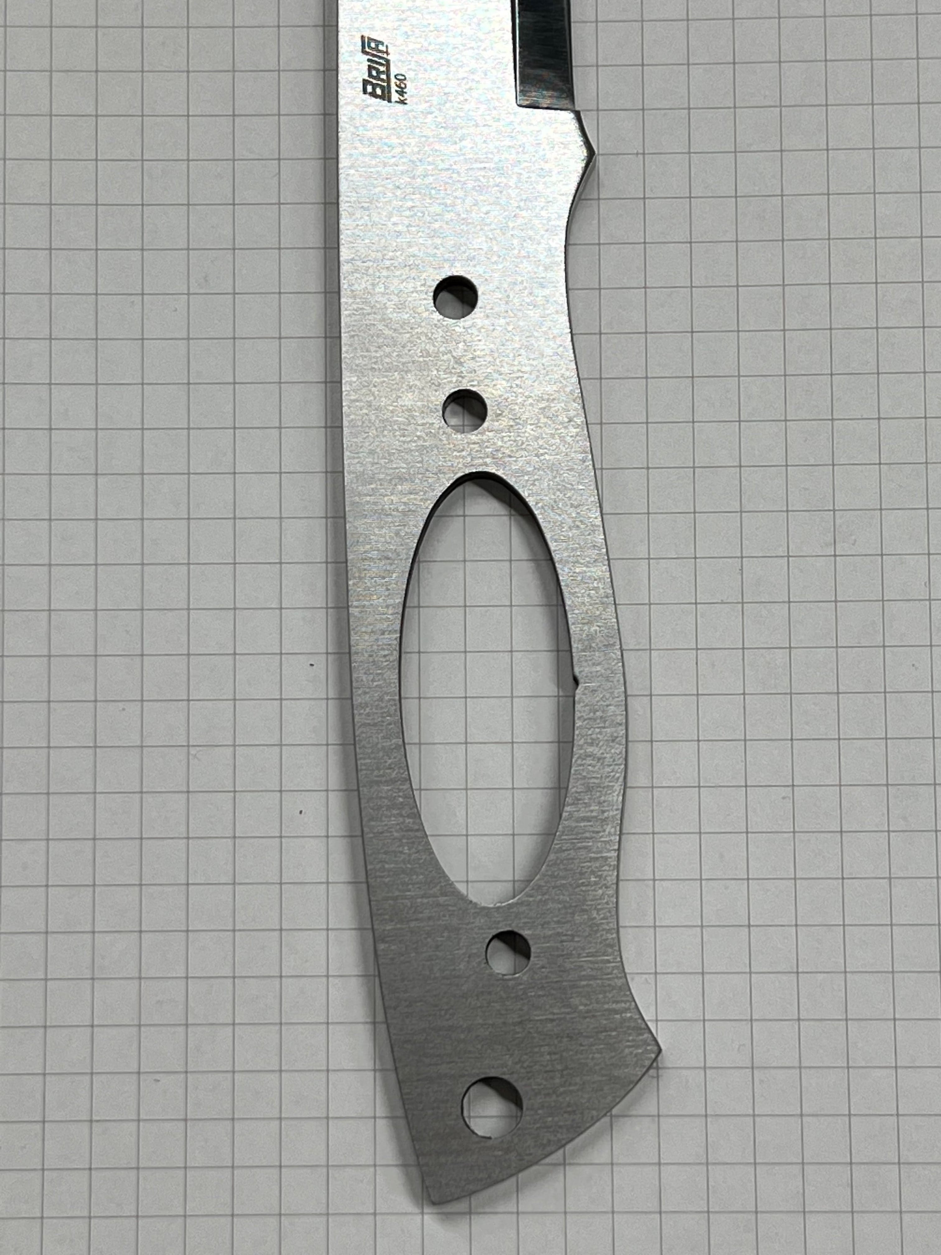 Lame de couteau Brisa Trapper 95 Scandi O1