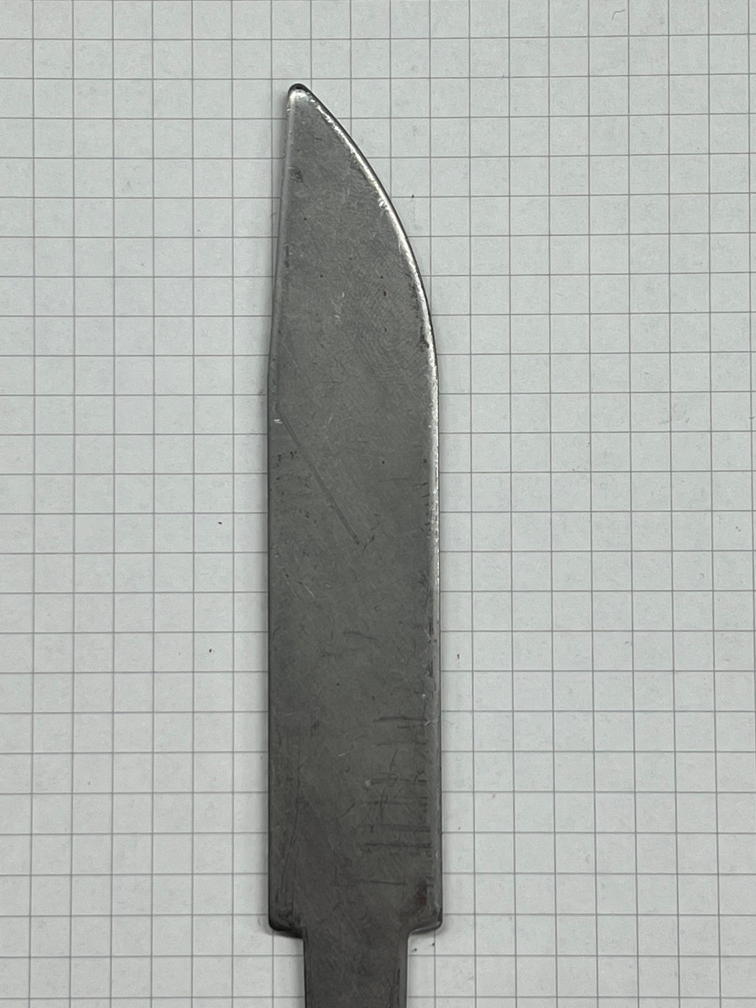 Lame de couteau Brisa Karesuando 105 mm non affûtée et non trempée