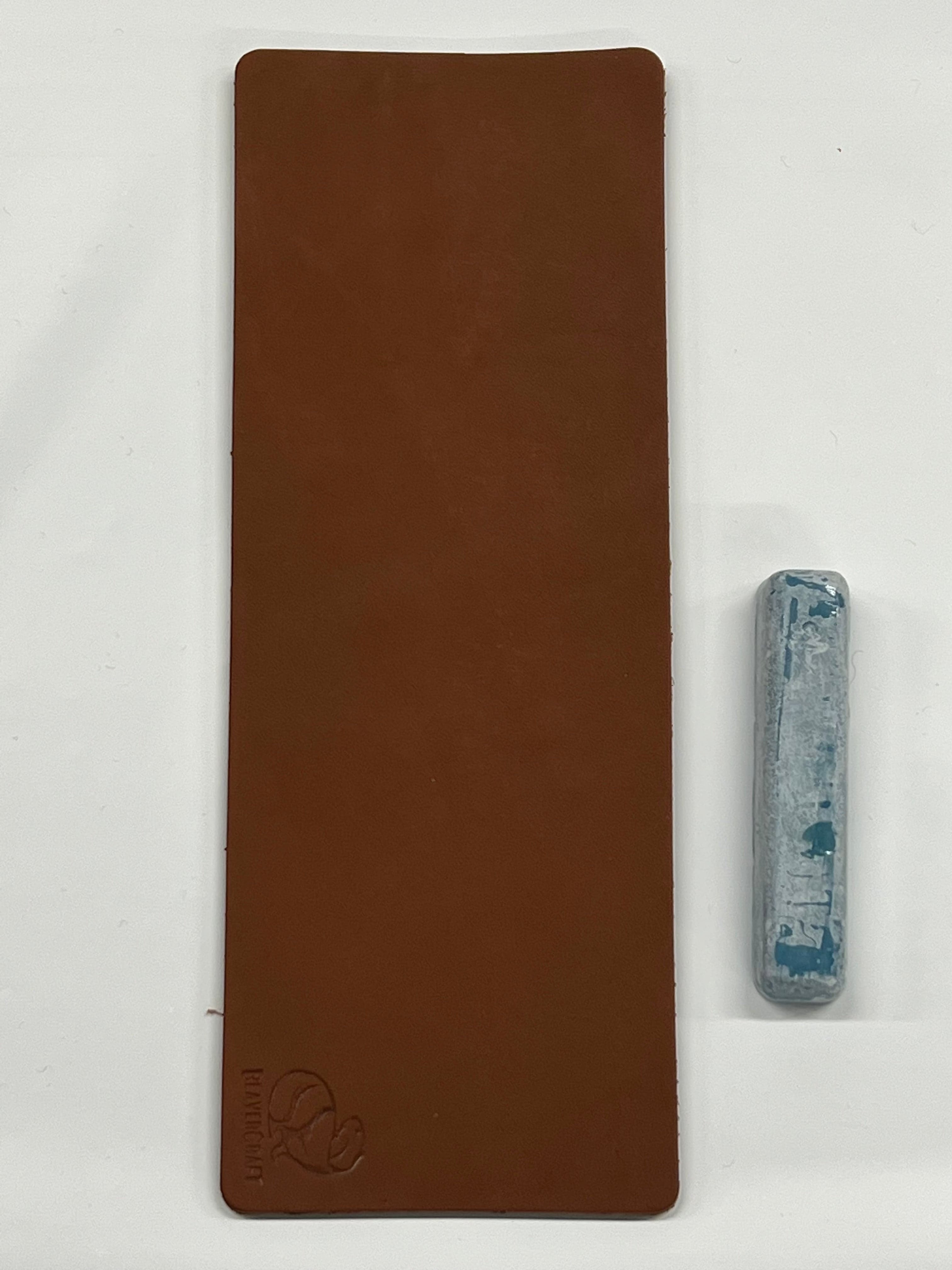 Cuir à rasoir 200x75 mm avec pâte à affûter