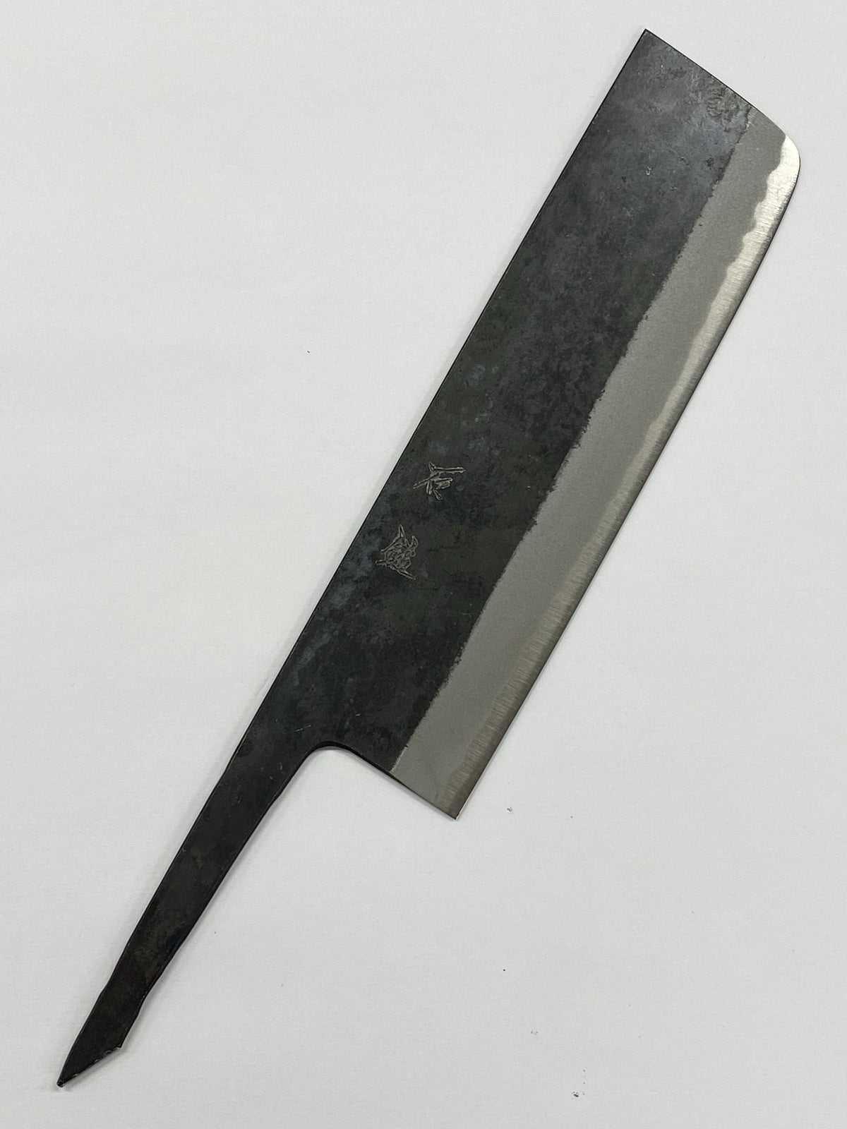 Nakiri 180 Blue 2 Lame de couteau japonaise forgée à la main