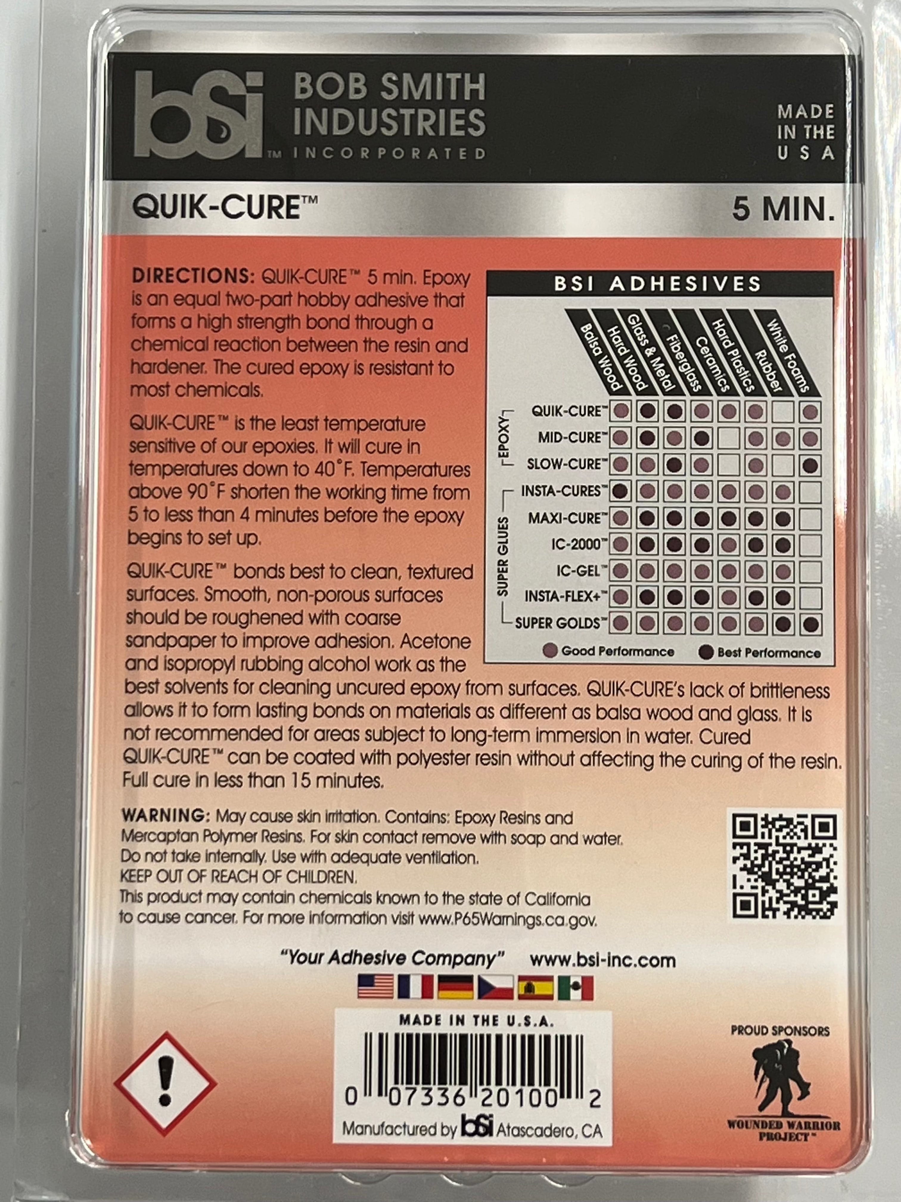 BSI EPOXY QUIK-CURE 128 g