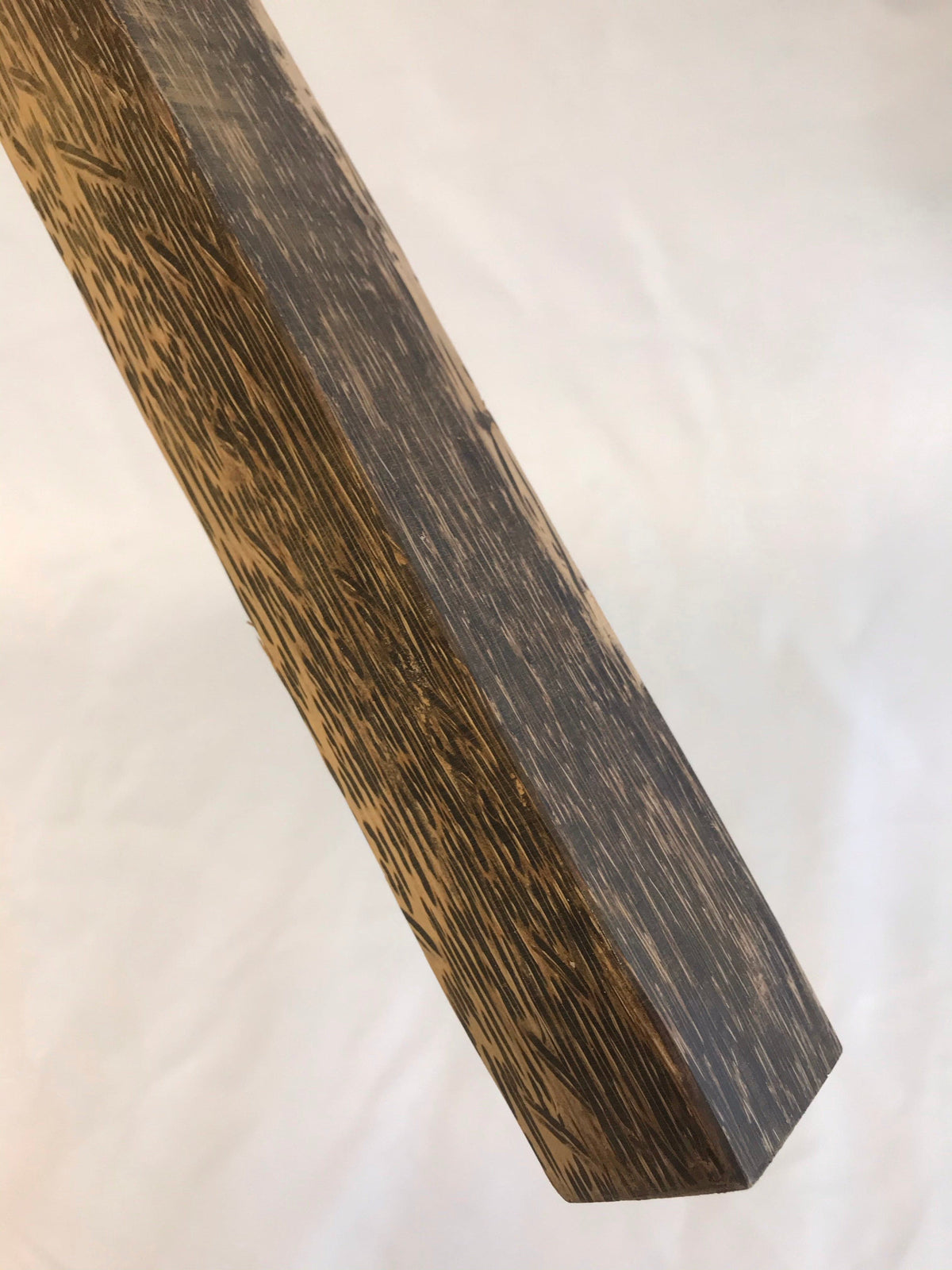 Manche en palmier noir 45 cm
