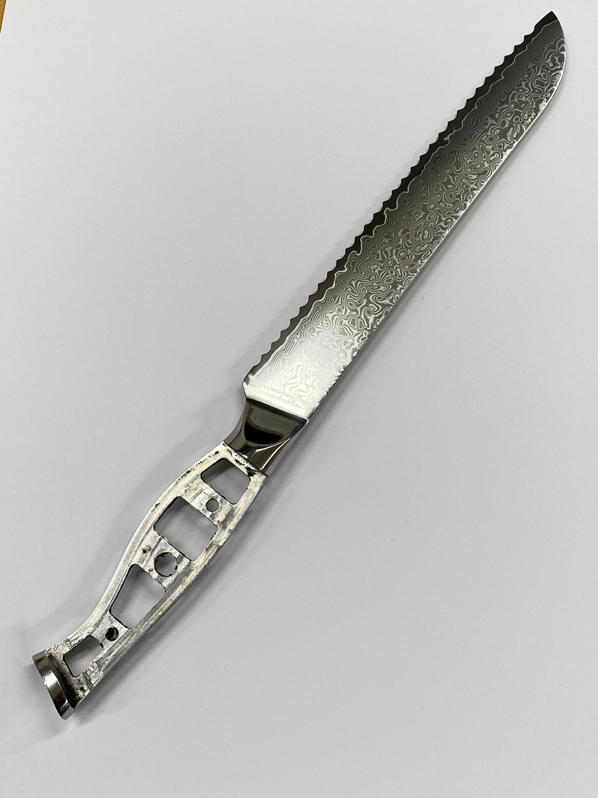 Lame de couteau à pain - Couteau de chef damas VG10