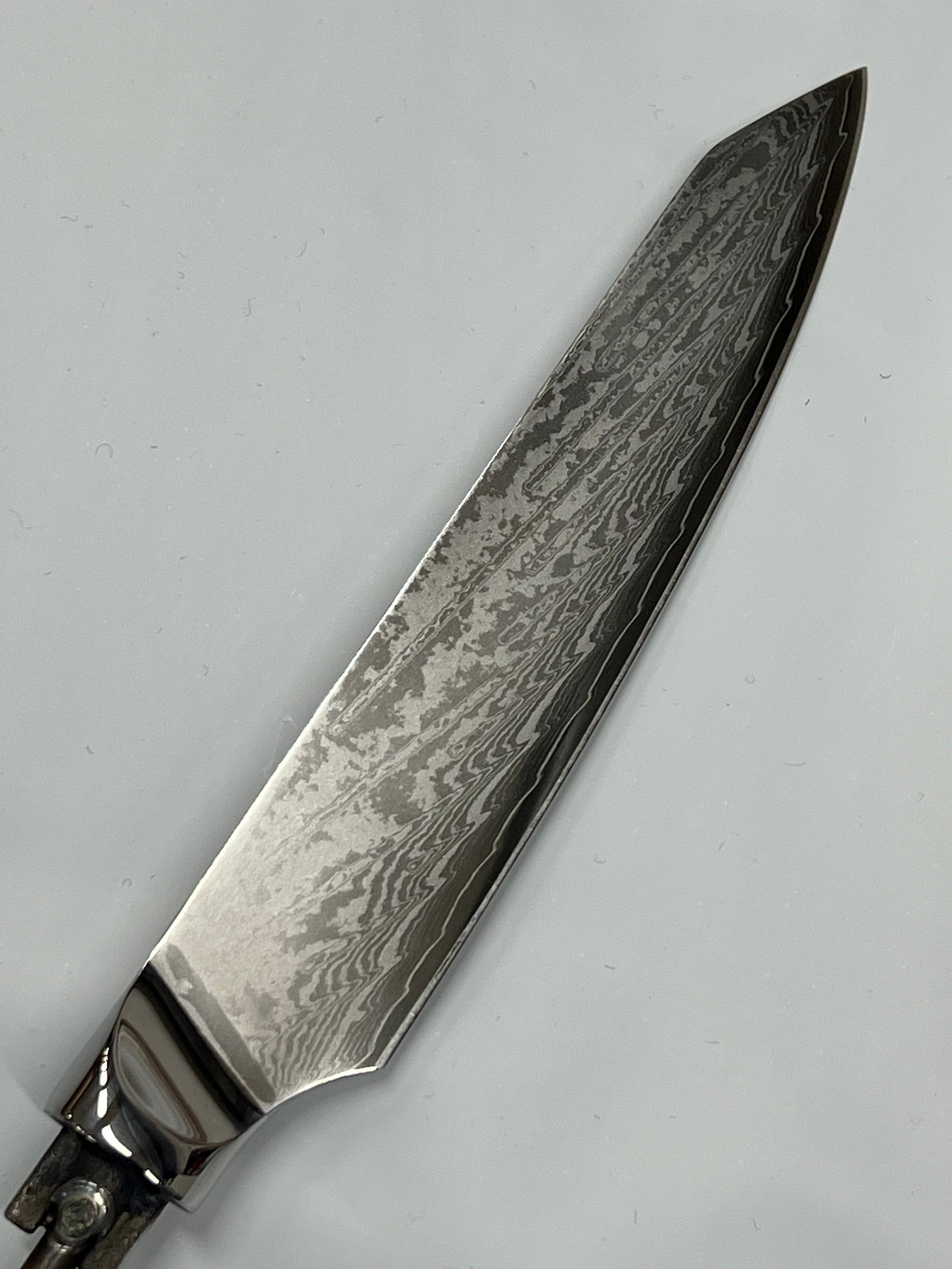 Couteau à steak - Couteau de cuisine damassé AUS10 5"