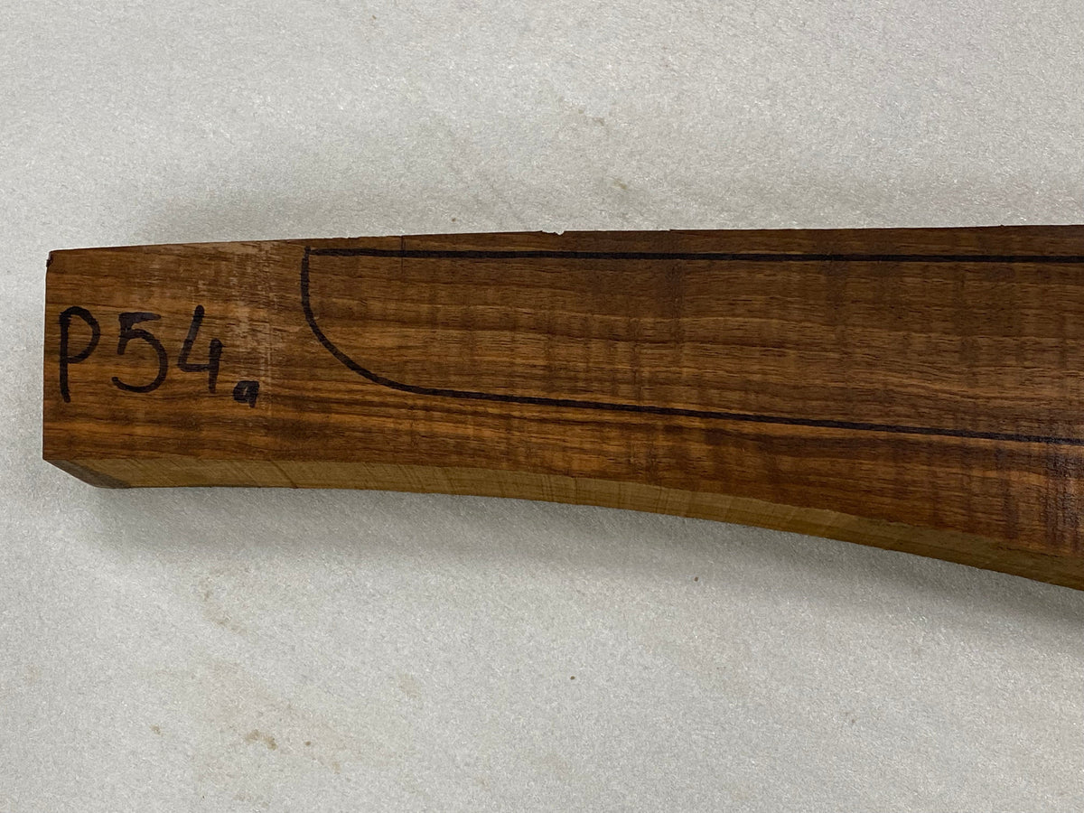 Ébauche de crosse de fusil en noyer turc grade 4 P-54