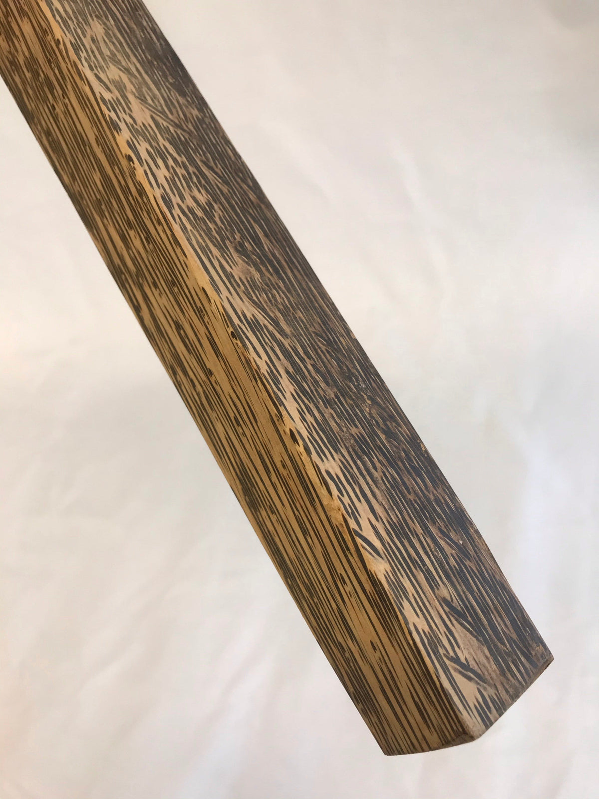 Manche en palmier noir 45 cm