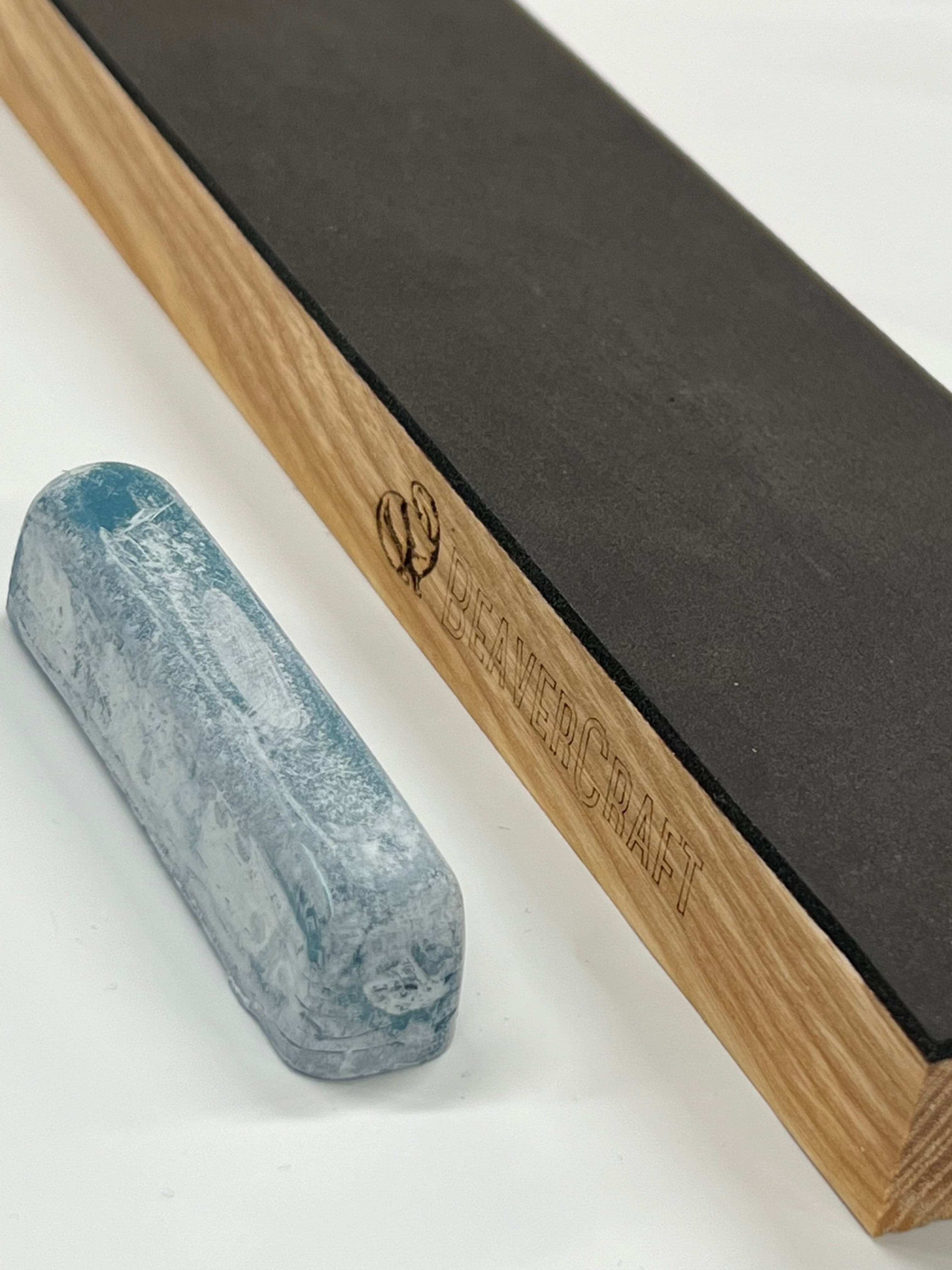 Cuir à affûter 225 x 65 mm avec pâte à polir LS4CP1