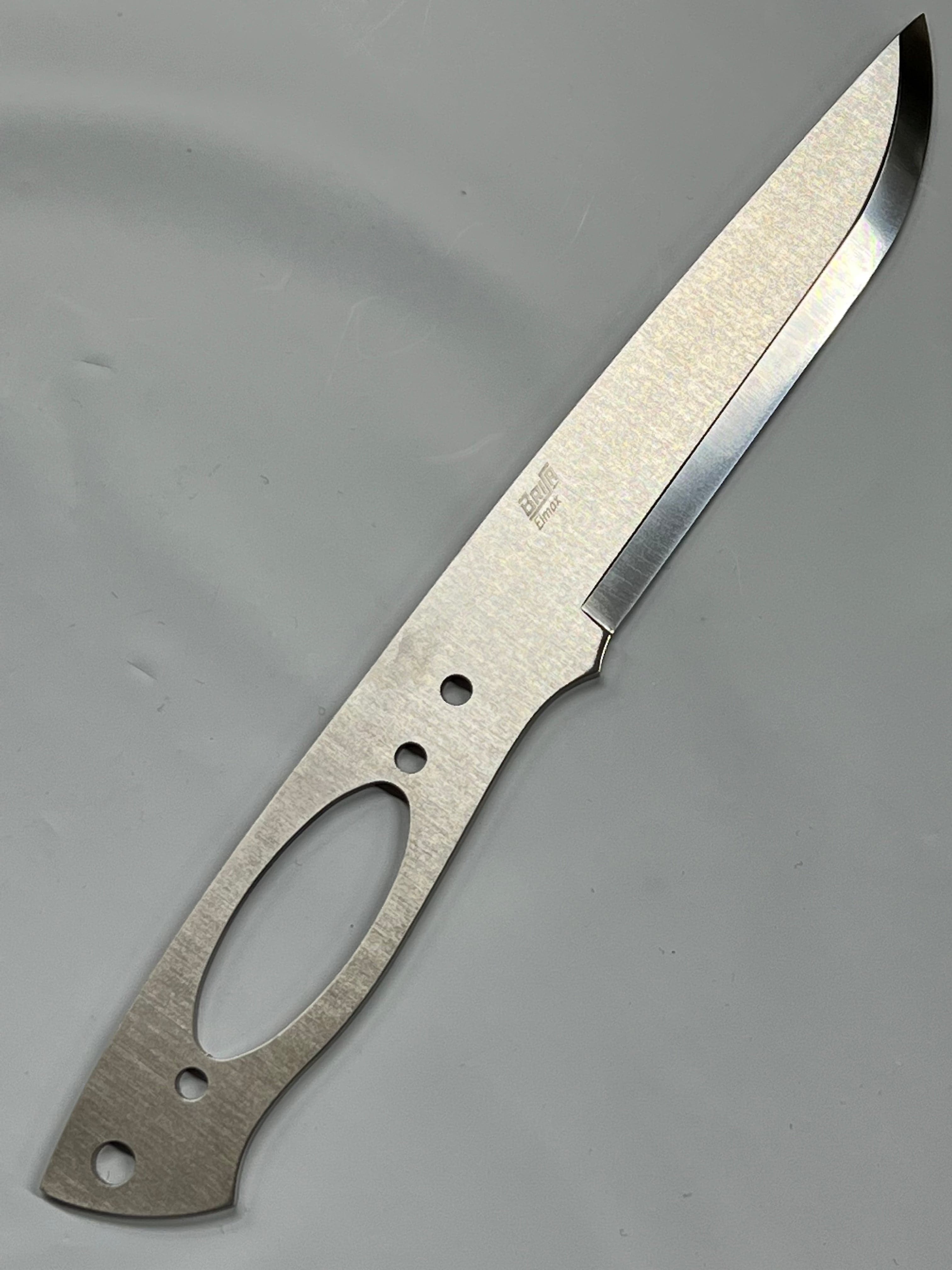 Lame de couteau Brisa Trapper 115 Scandi en acier inoxydable Elmax