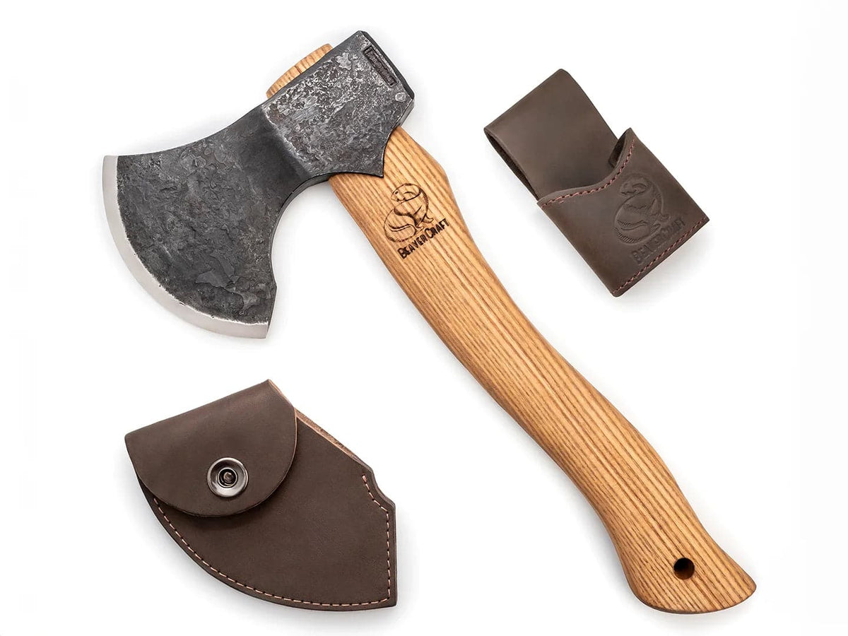 Hache avec protège-tranchant AX3 Bushcraft Hache à fendre