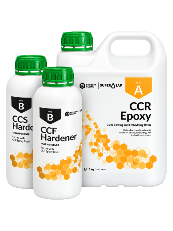 Époxy de coulée cristalline - CCR Epoxy Entropy SuperSap