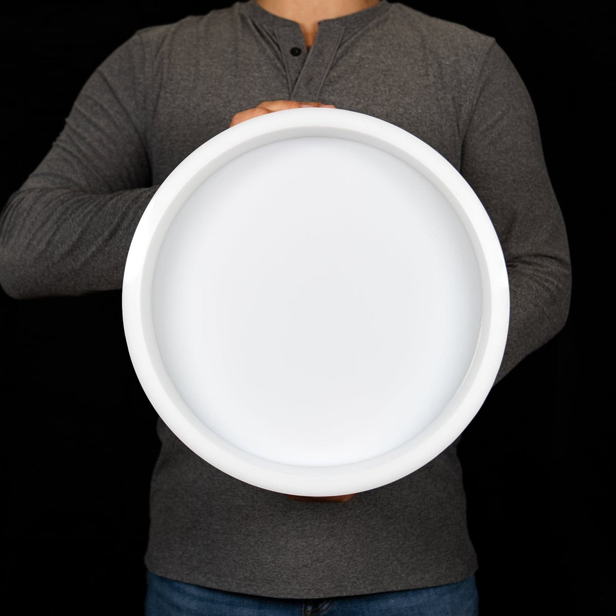 Moule en silicone rond (Ø320 H70mm)