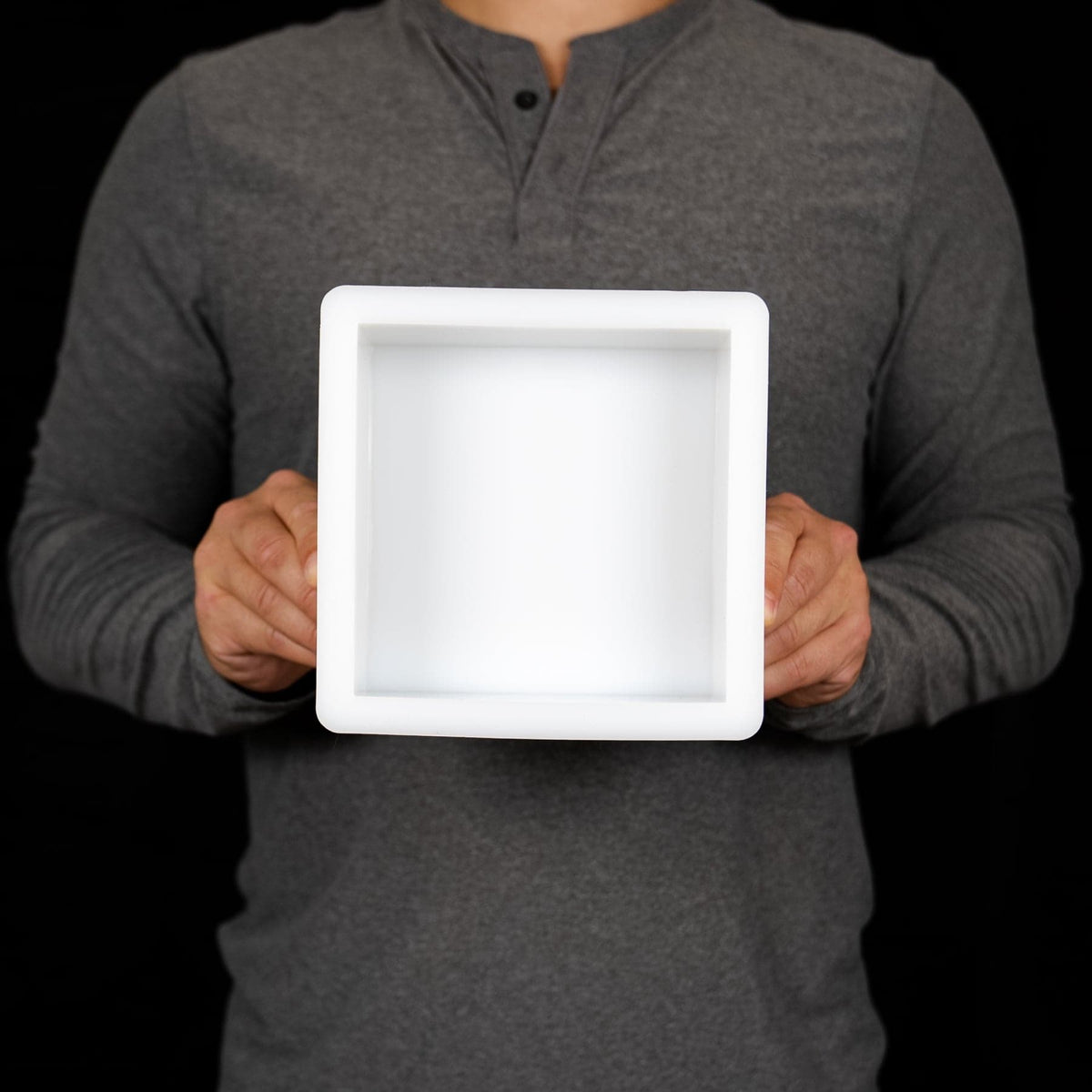 Moule en silicone carré (152x152x76mm)