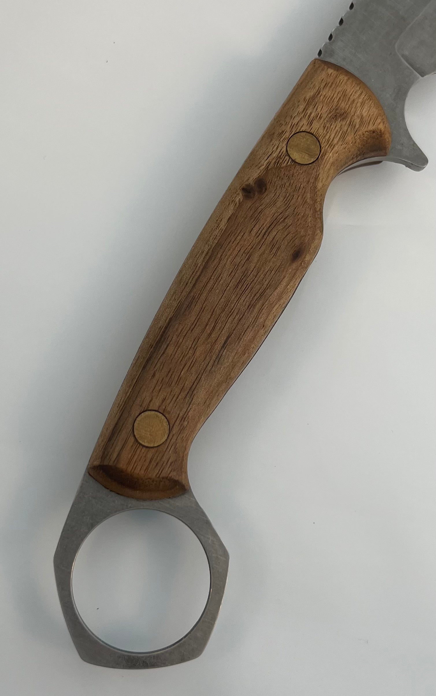 Couteau de camping ukrainien Karambit CGK1 avec étui en cuir