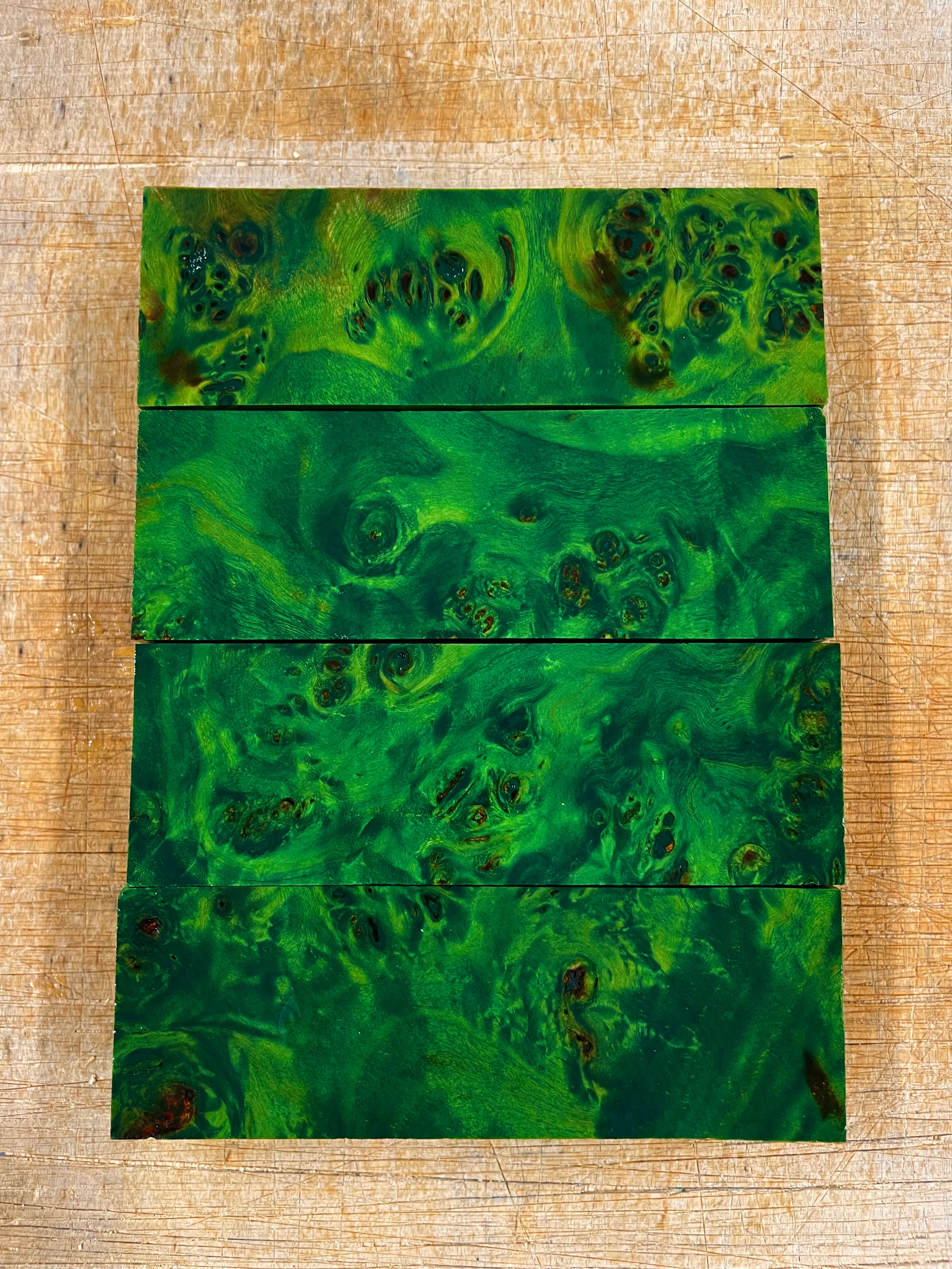 Nœud de peuplier - Vert