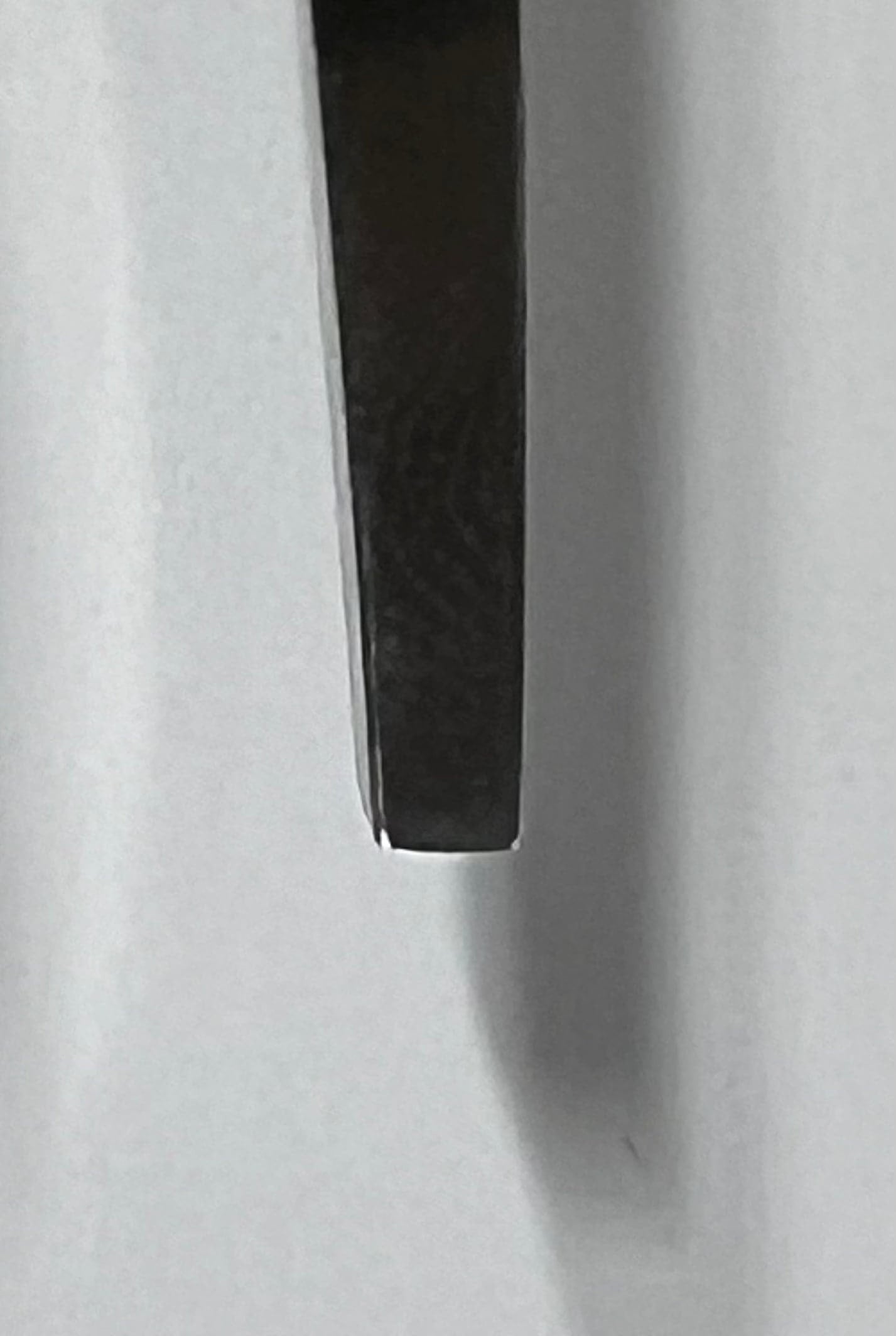 Gouge à bois 75x2 mm, burin plat droit P1/02 avec poignée boule