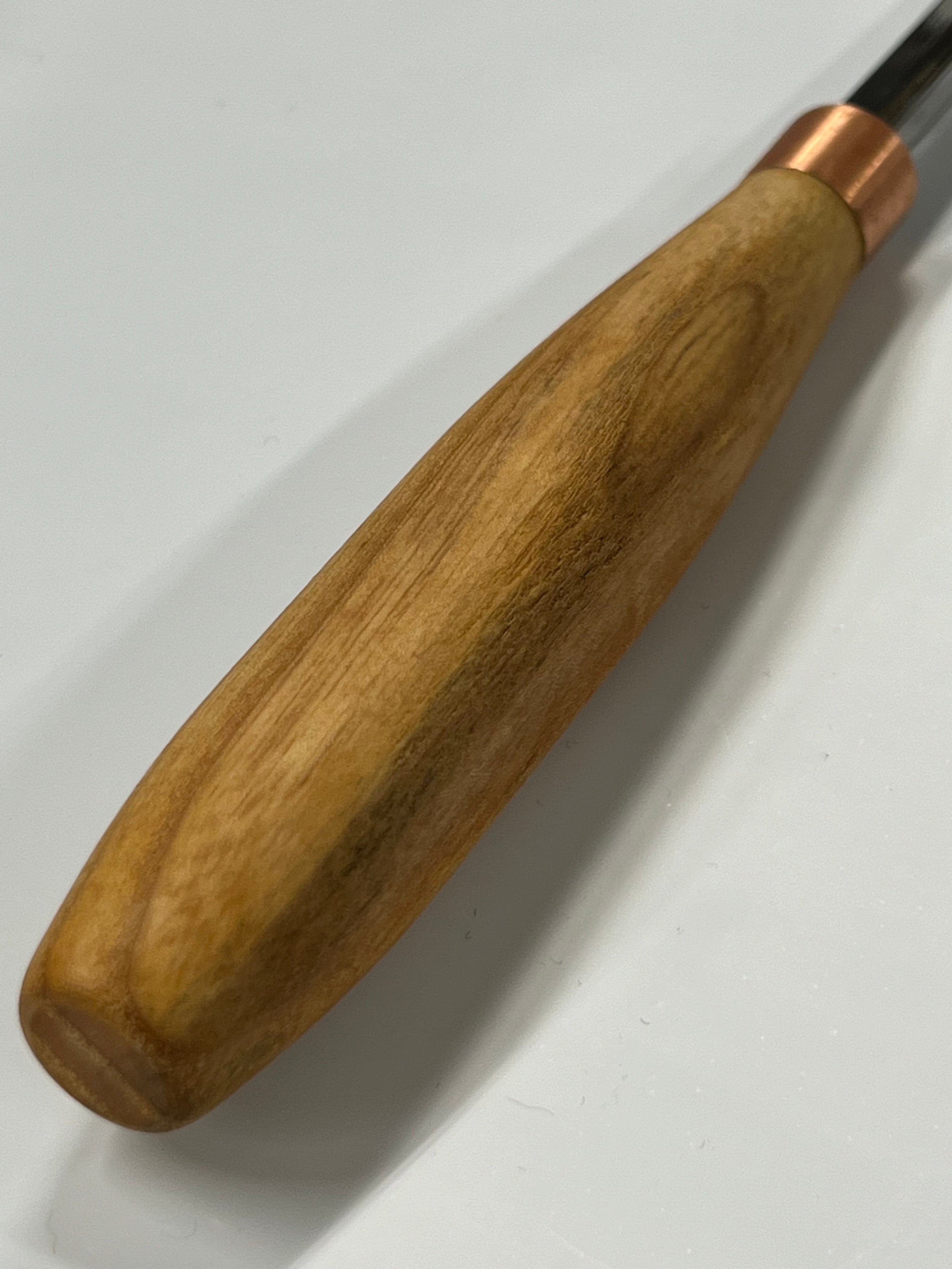 Gouge de sculpture 80x8mm droite arrondie K8/08