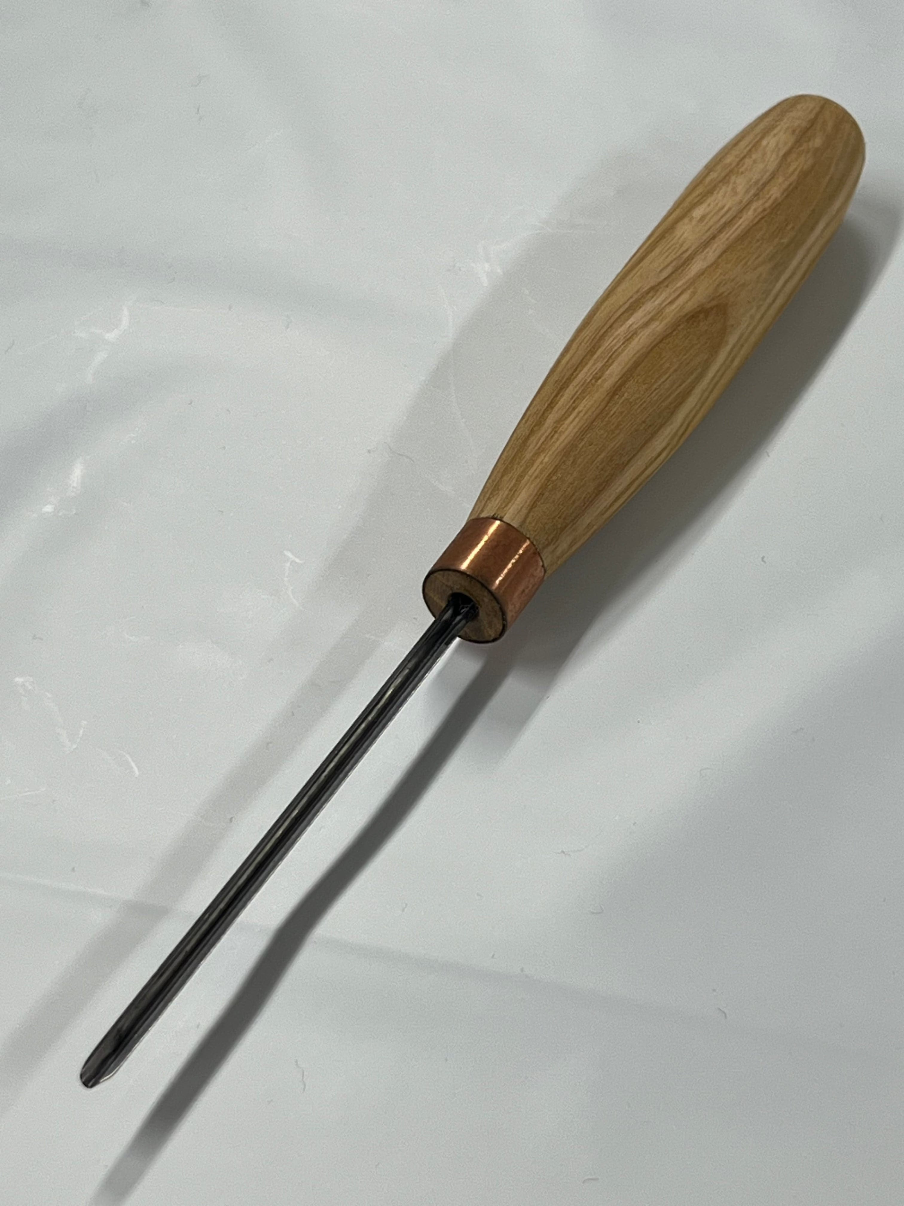 Gouge de sculpture sur bois 80x2mm droite arrondie K12/02