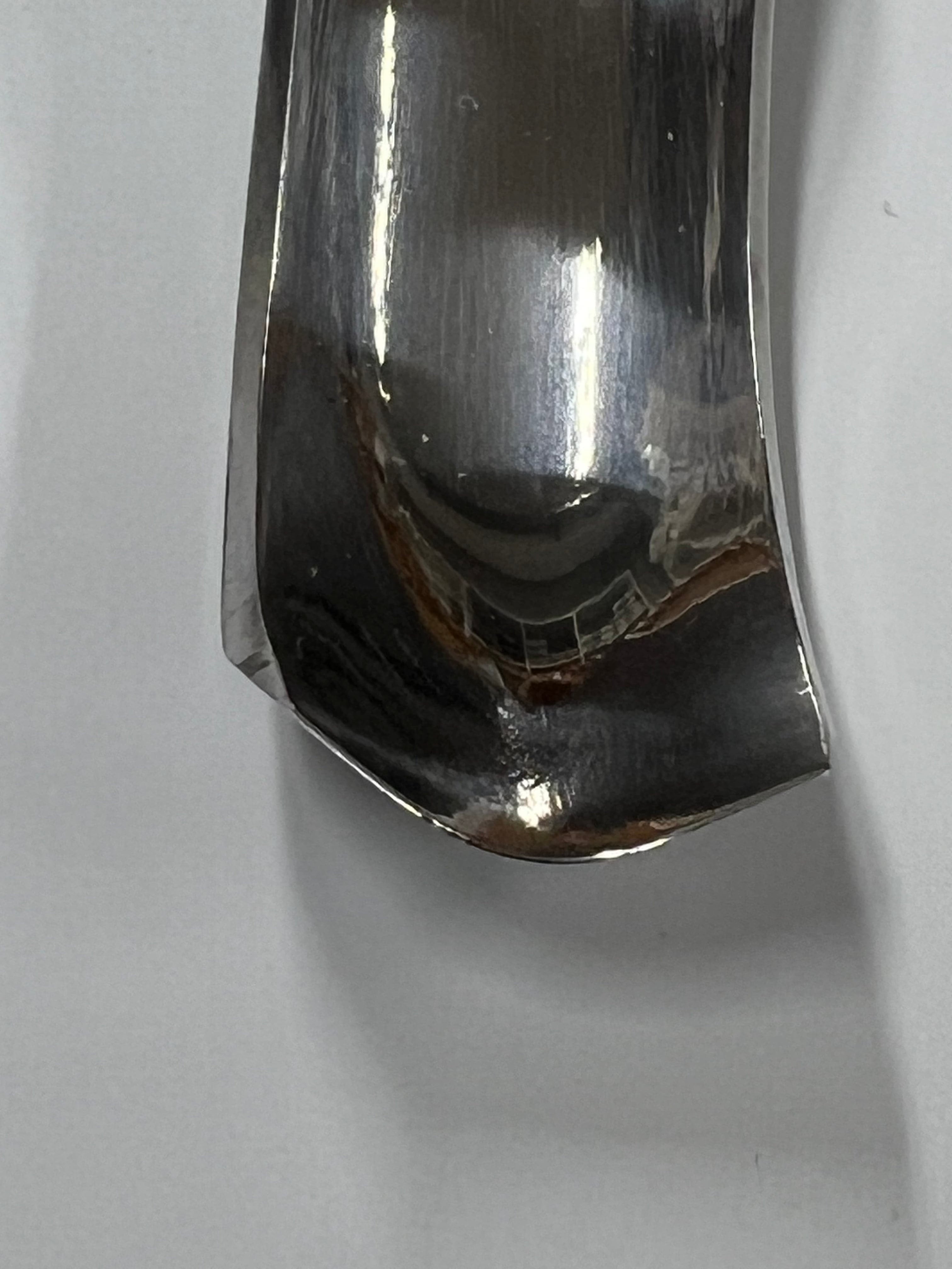 Gouge à sculpter 75x14mm, bédane arrondi courbé P8a/14 avec pommeau