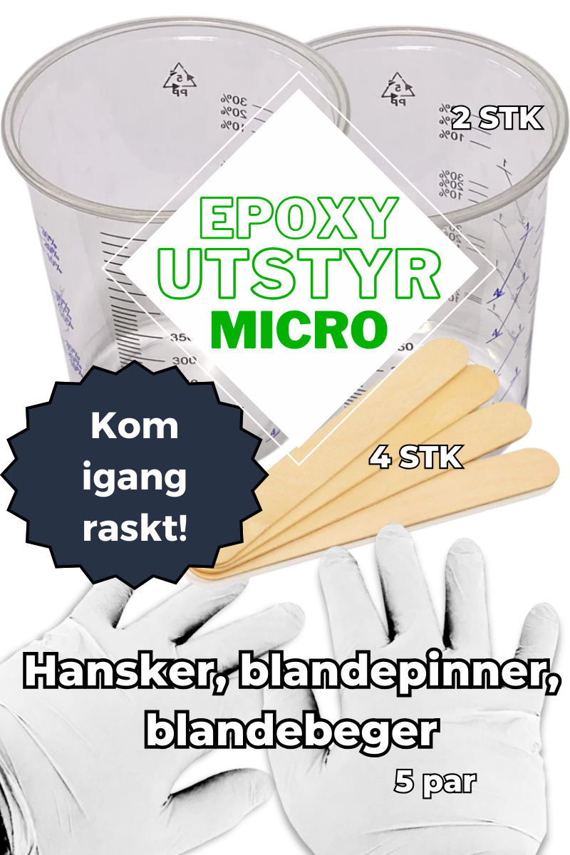 Kit d'équipement pour époxy - Démarrez rapidement - Pack : « Équipement époxy Micro »
