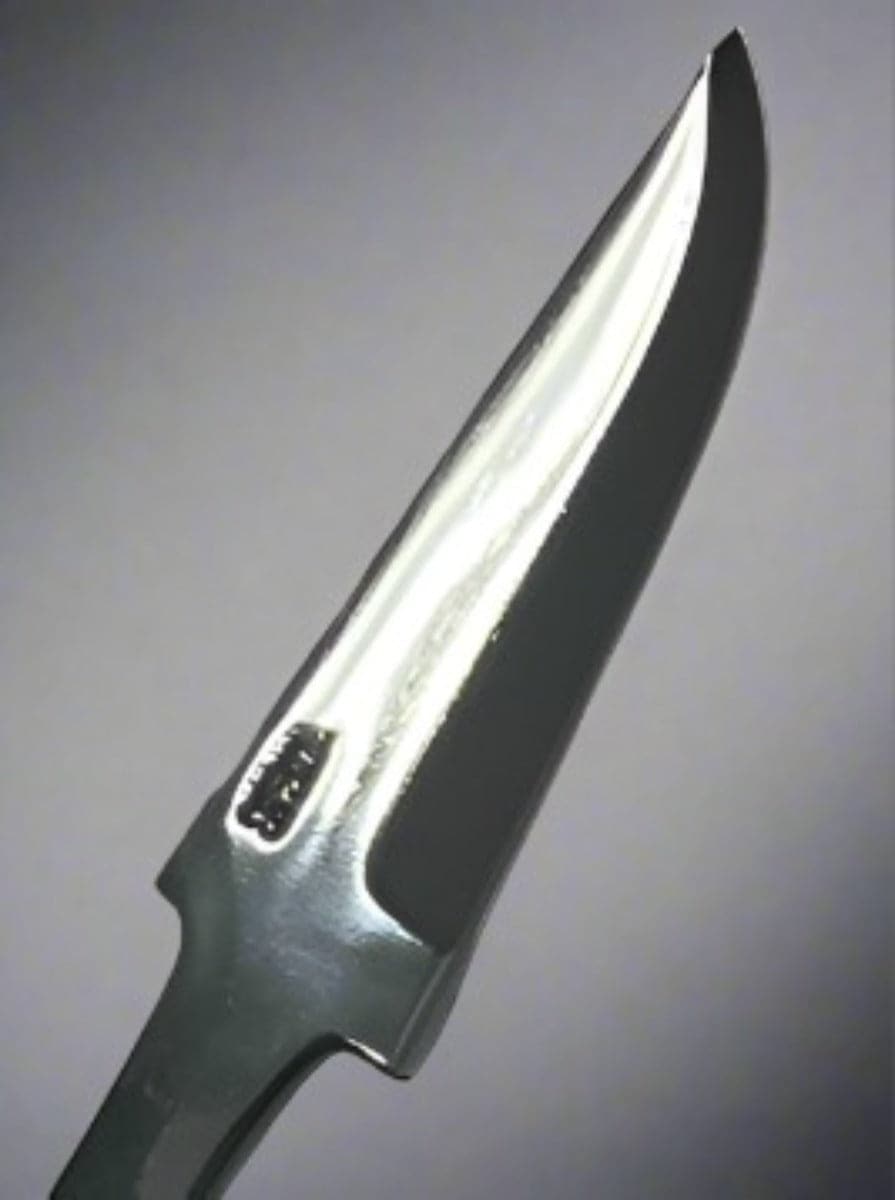 Lame de couteau forgée main Frode Misund 85 mm