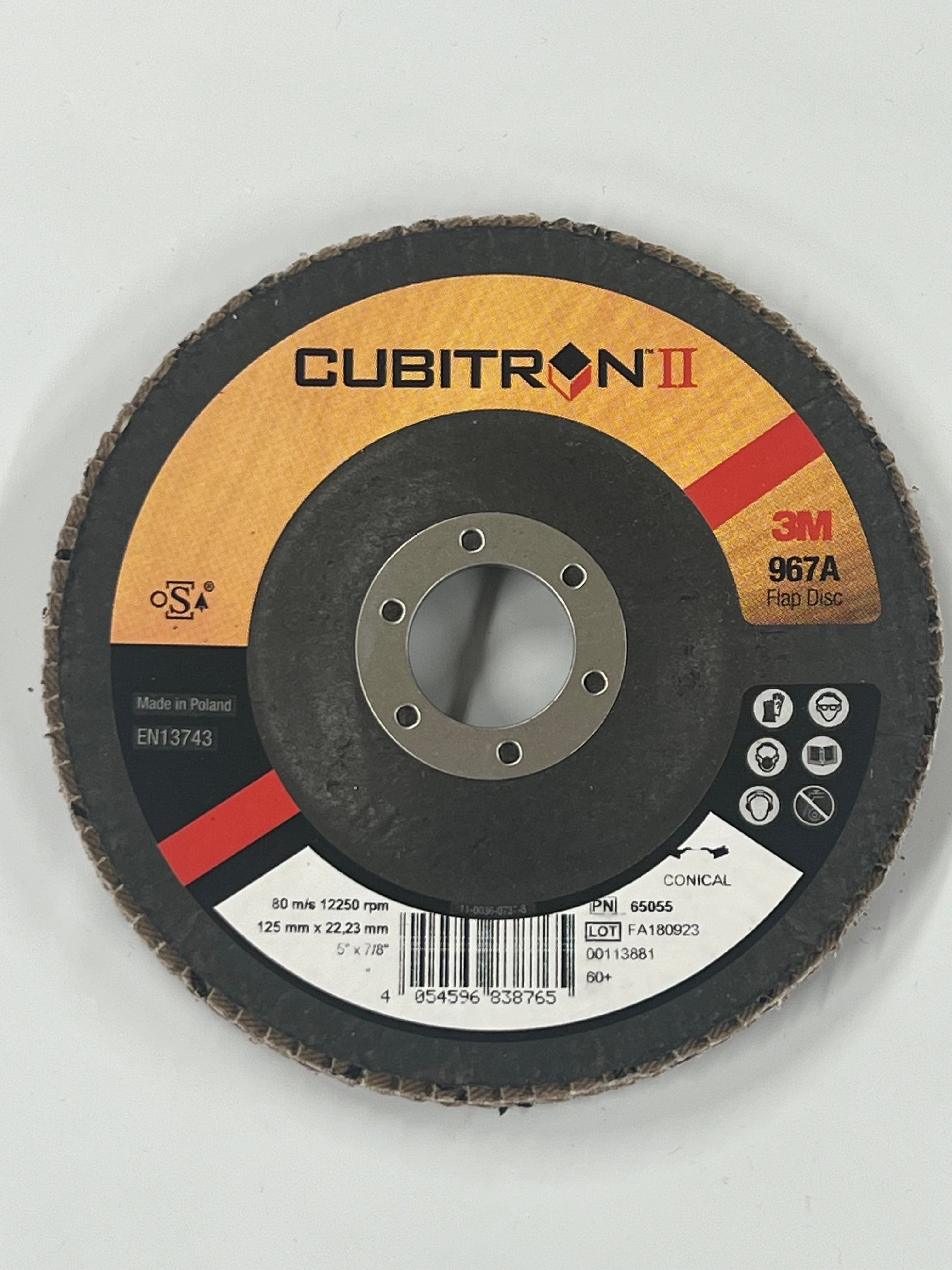 Disque à lamelles 3M Cubitron II 967A 125 mm G60+