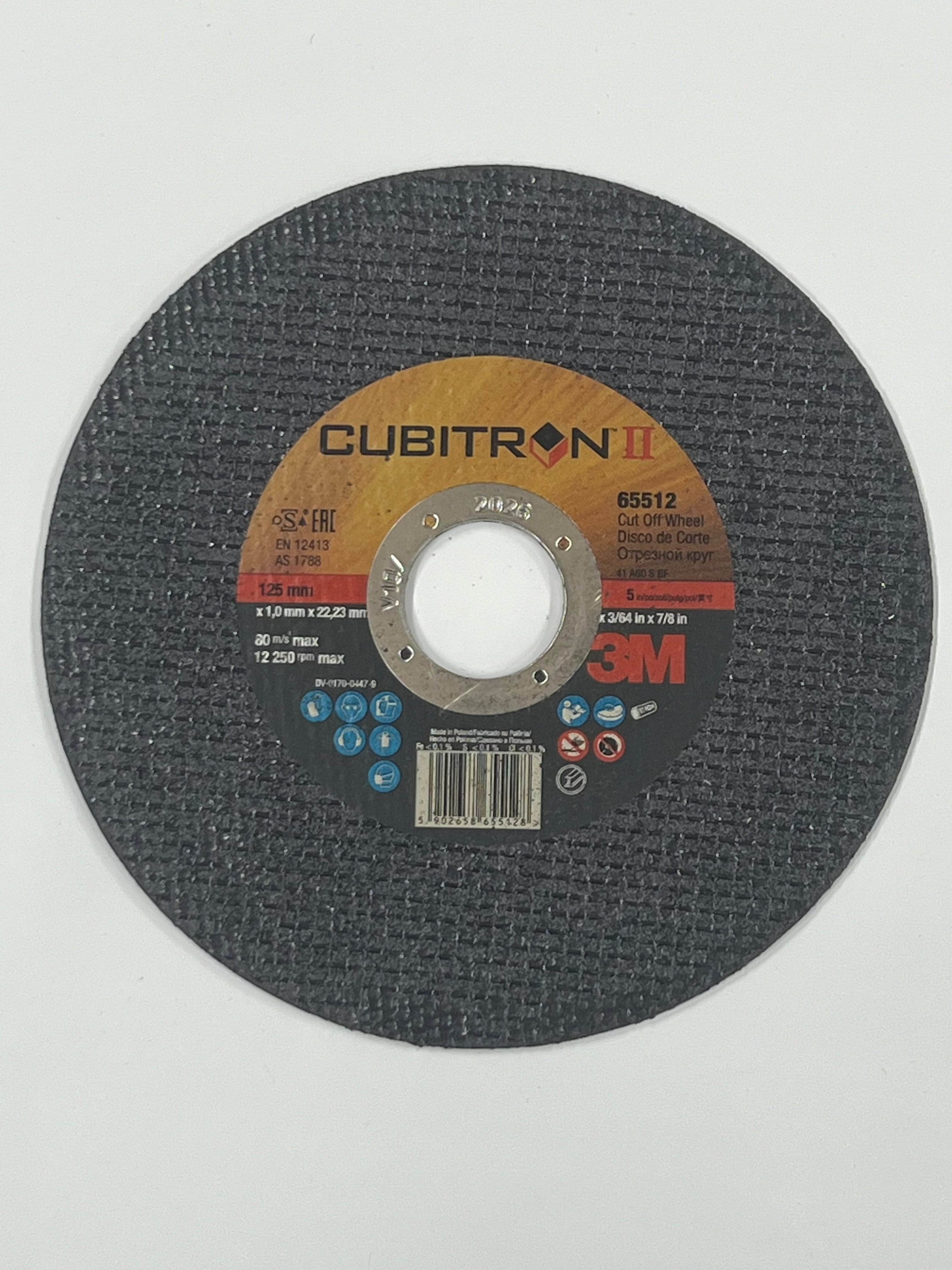 Disque à tronçonner 3M Cubitron II 125x1x22,2 mm