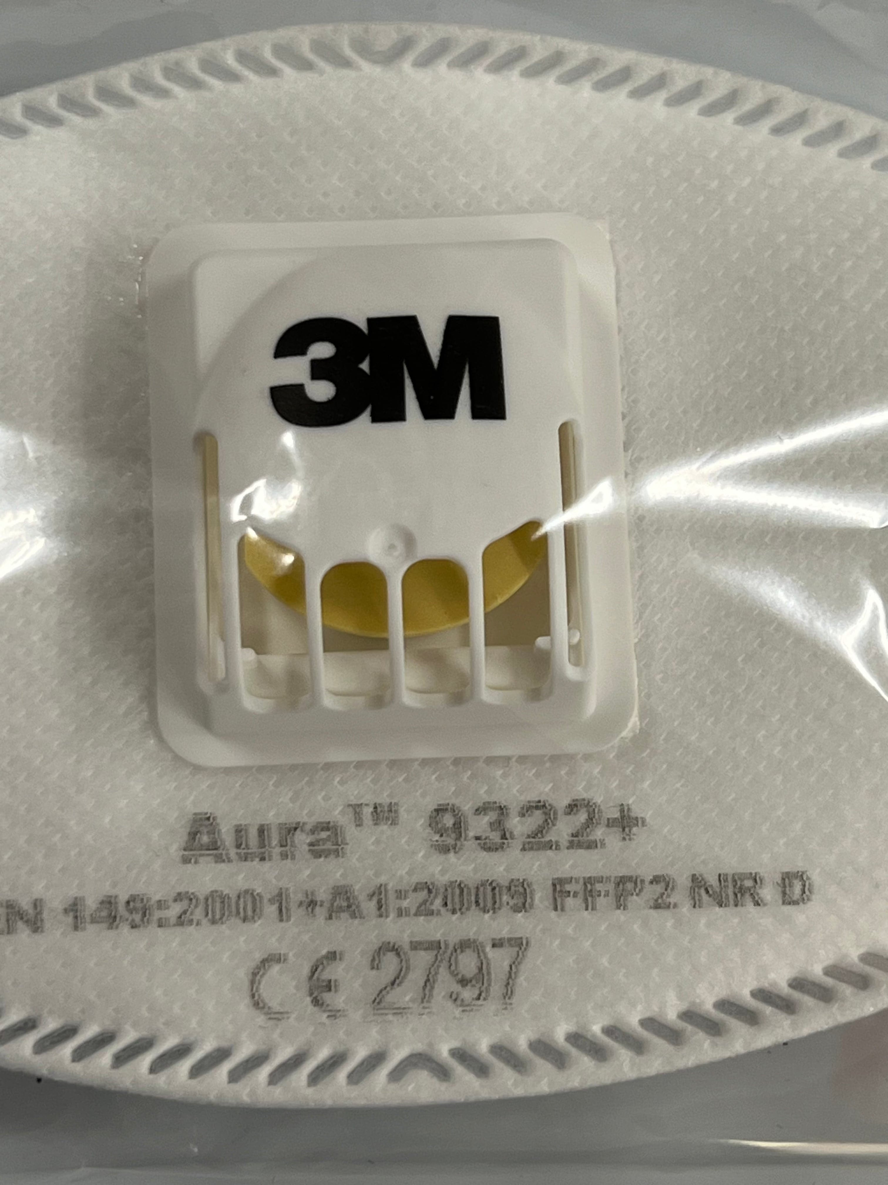 Masques anti-poussières 3M Aura avec valve