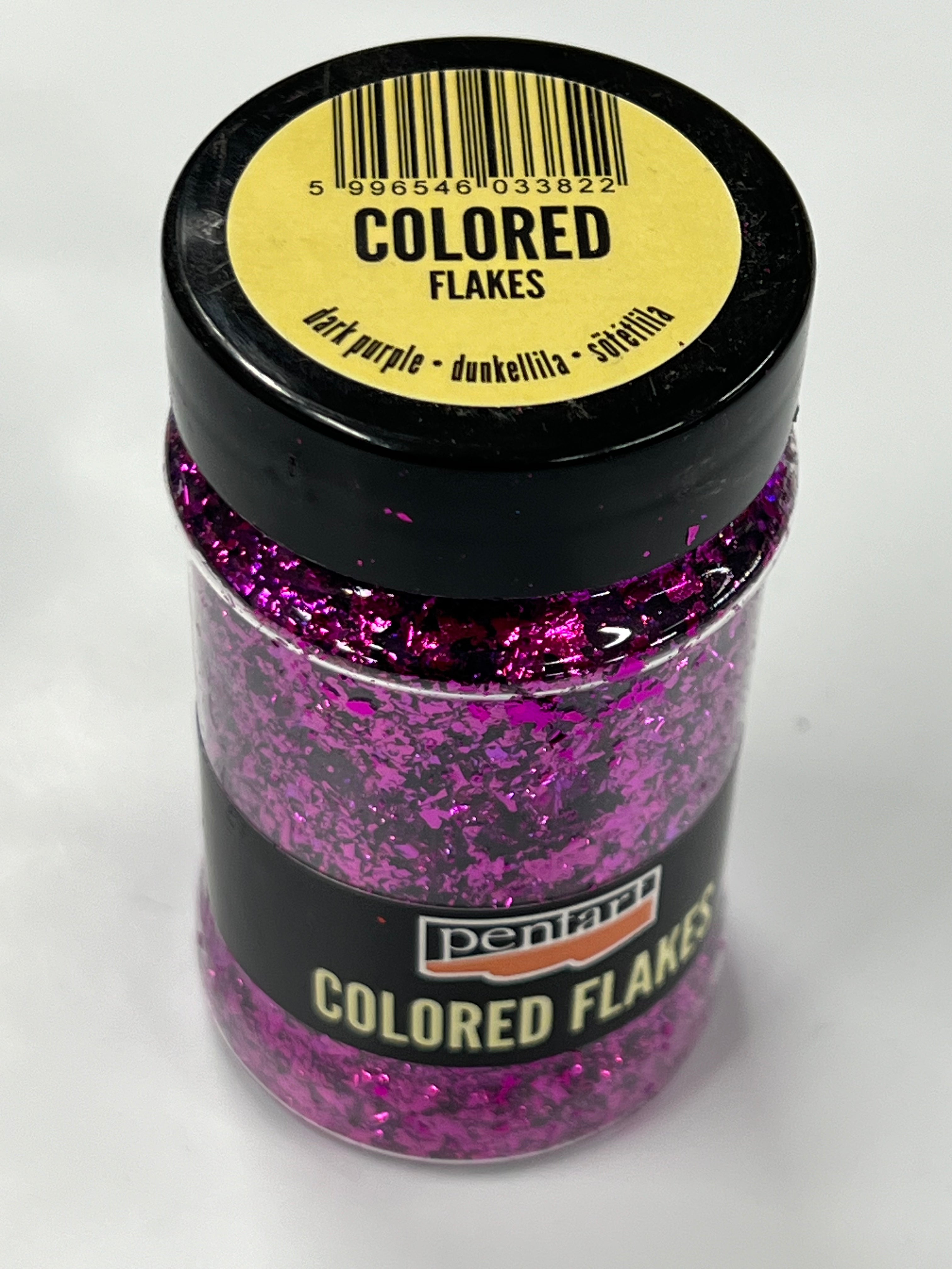 Flocons colorés pour époxy