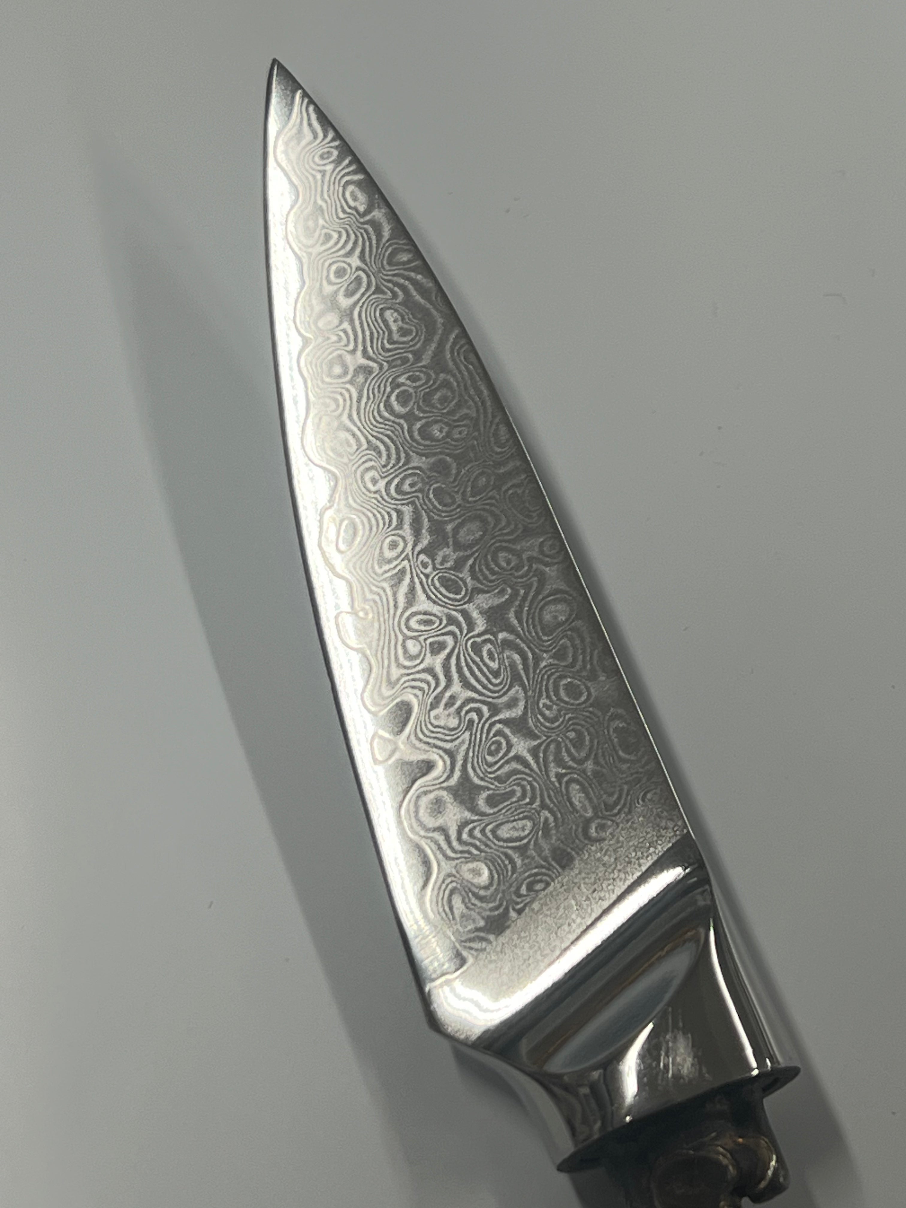 Lame de couteau à fruits/d'office 3.5" (89mm) - Lame de couteau de cuisine en acier damas VG10