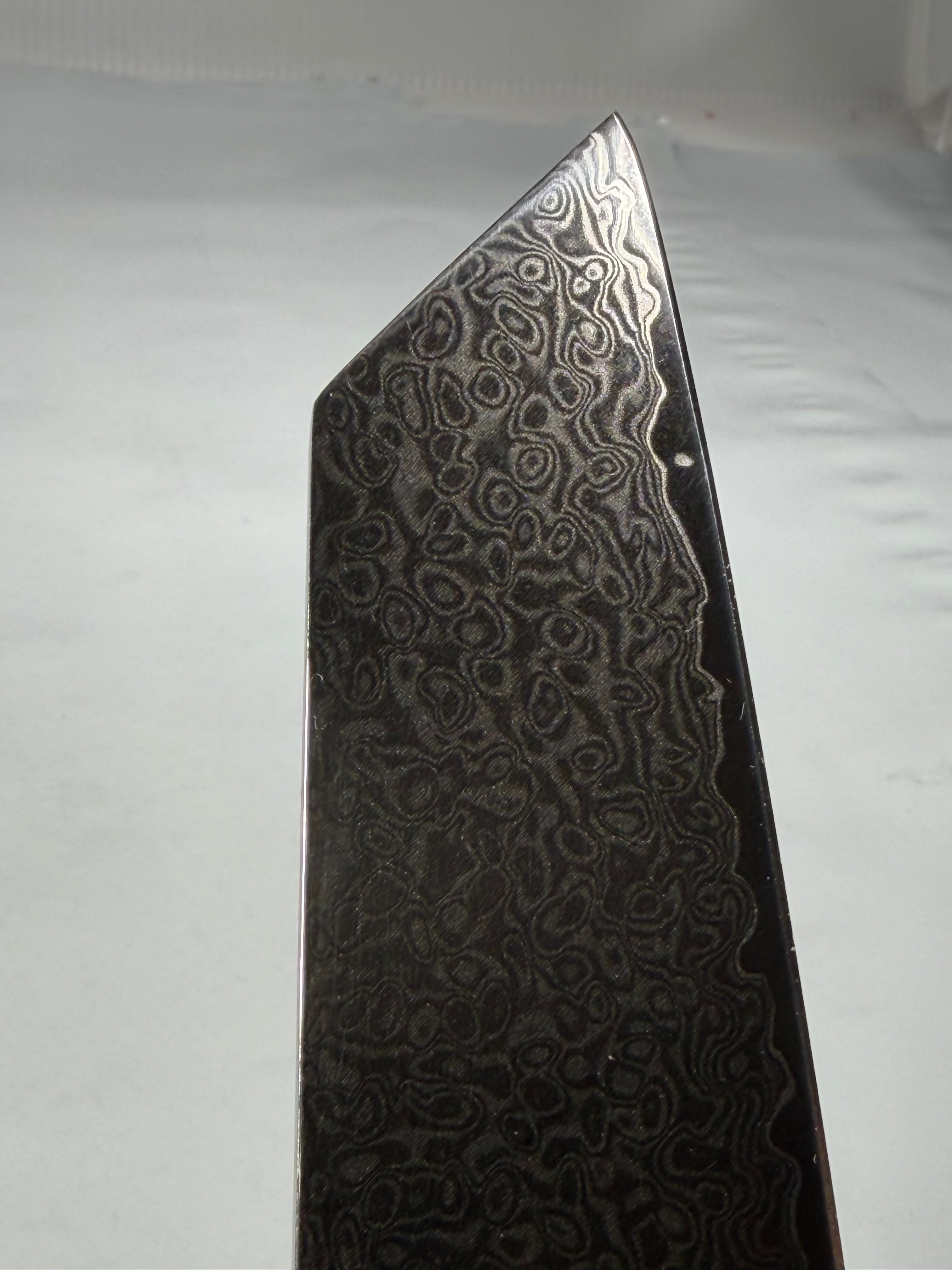 Couteau de cuisine Kiritsuke - Couteau de chef en acier damassé inoxydable