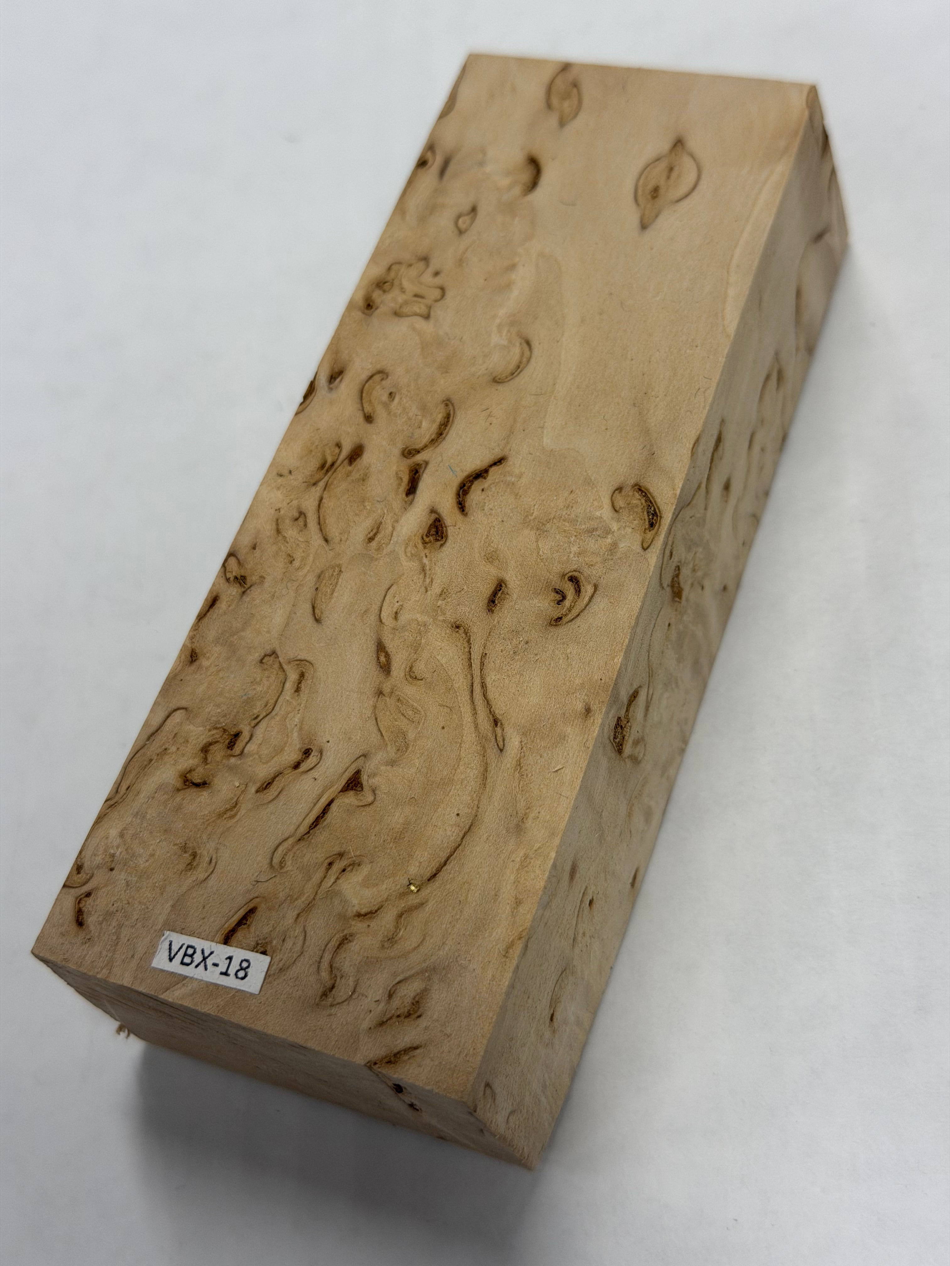 Bouleau madré Valbjørk VBX-18 ; 27x45x120mm