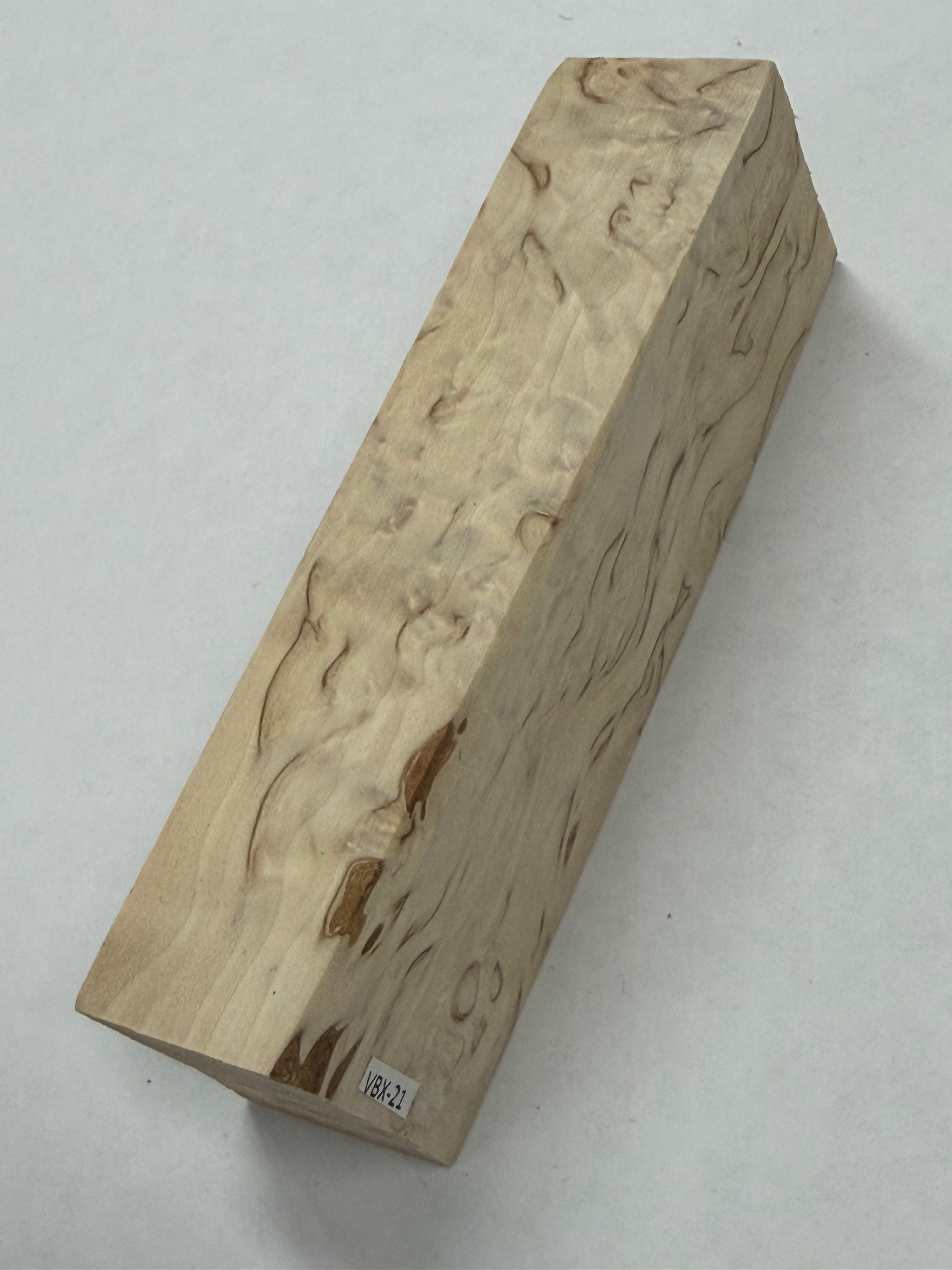 Bouleau madré VBX-21 ; 26x37x120mm