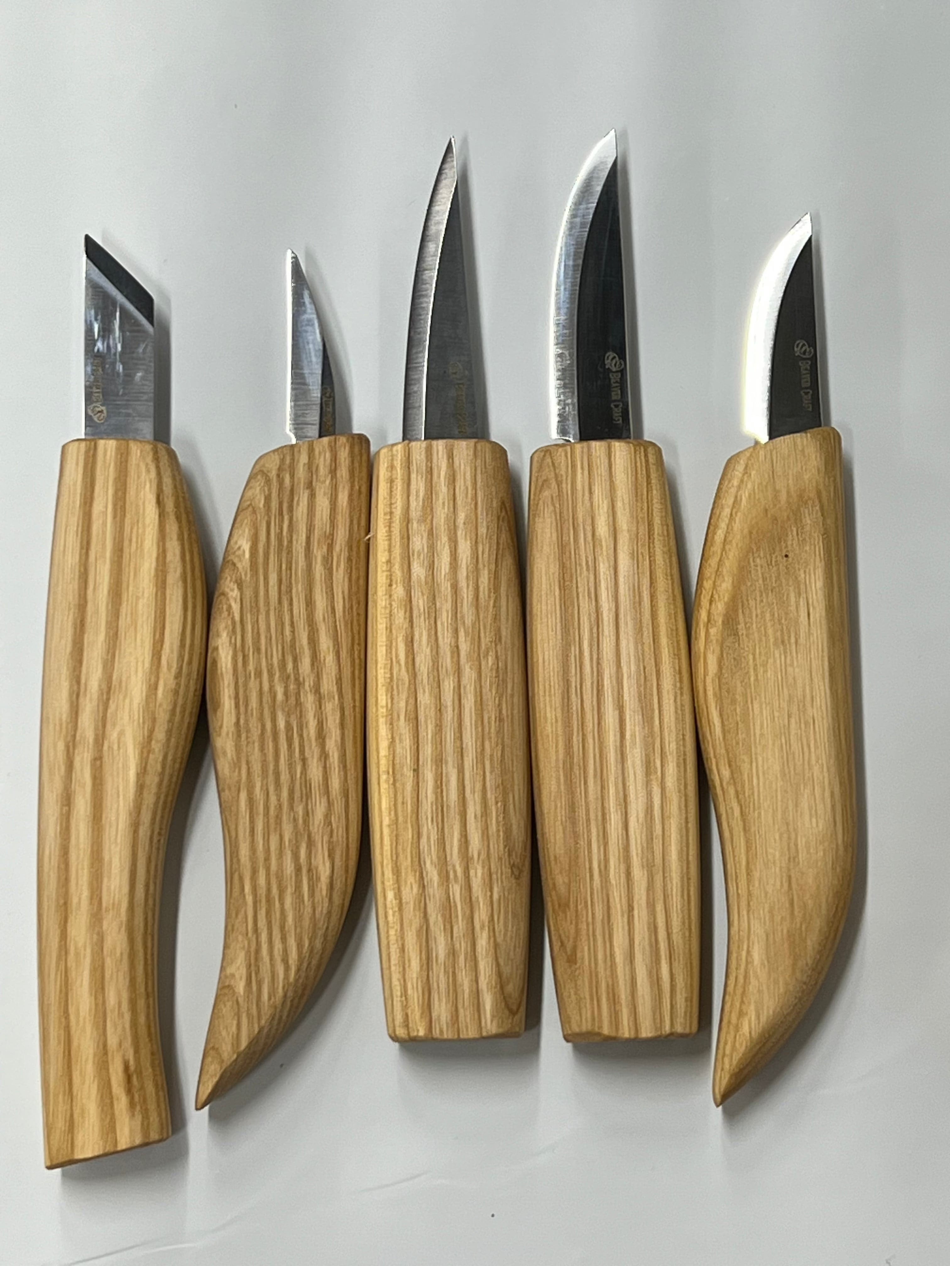Ensemble de gouges à bois S52 avec 10 gouges et porte-outils