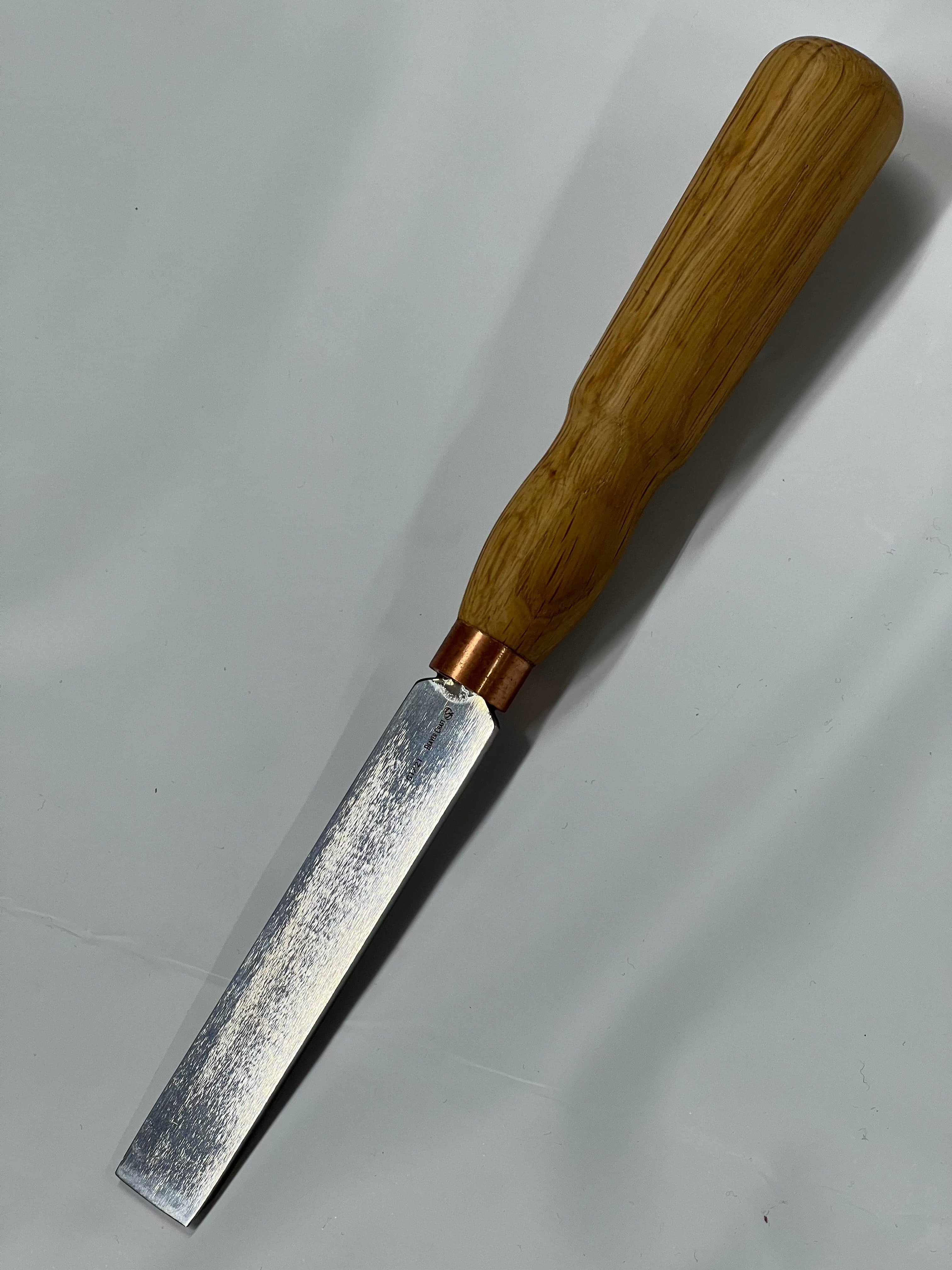 Ciseau à bois 130x21 mm, bédane plat droit