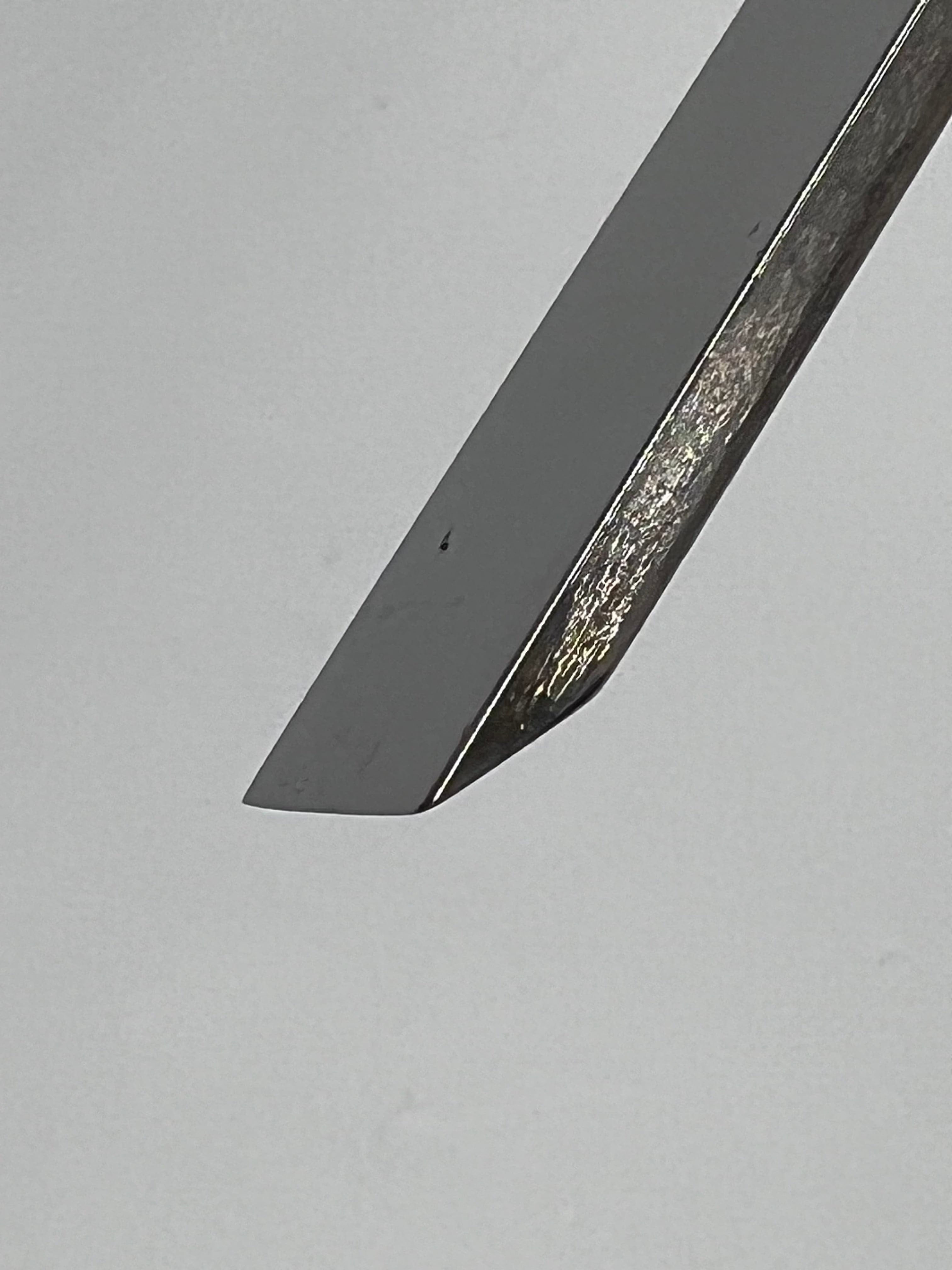 Gouge de sculpture 80x10mm burin plat droit K1/10