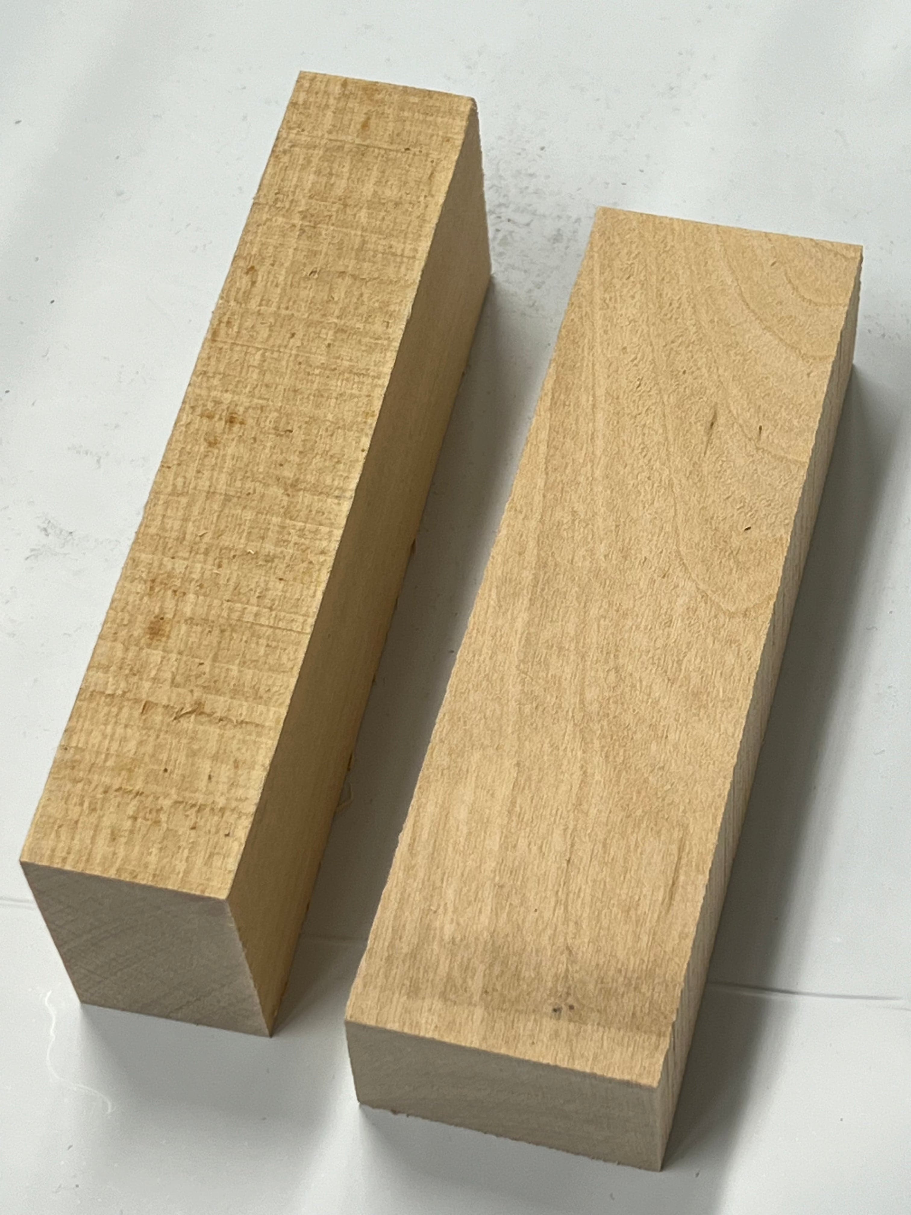 Kit de fabrication de couteau KBS1 - 108 mm avec bouleau, virole et cuir