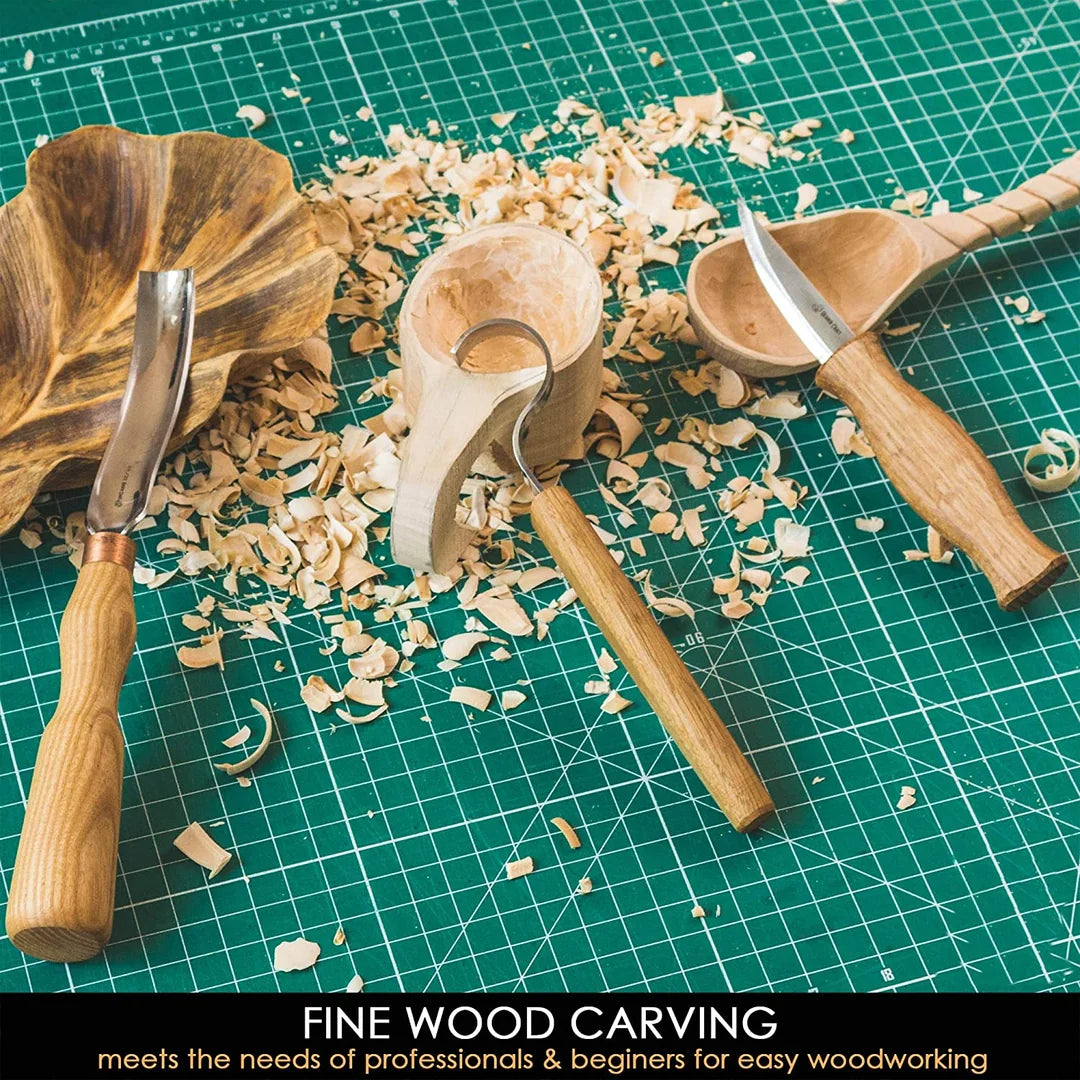 Set de gouges pour sculpture sur bois S43Book