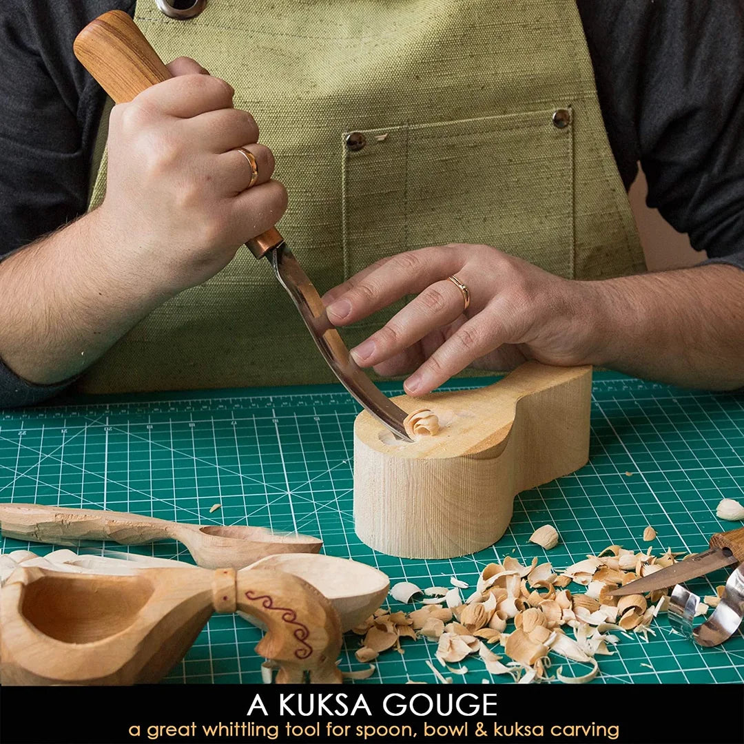 Set de gouges pour sculpture sur bois S43Book