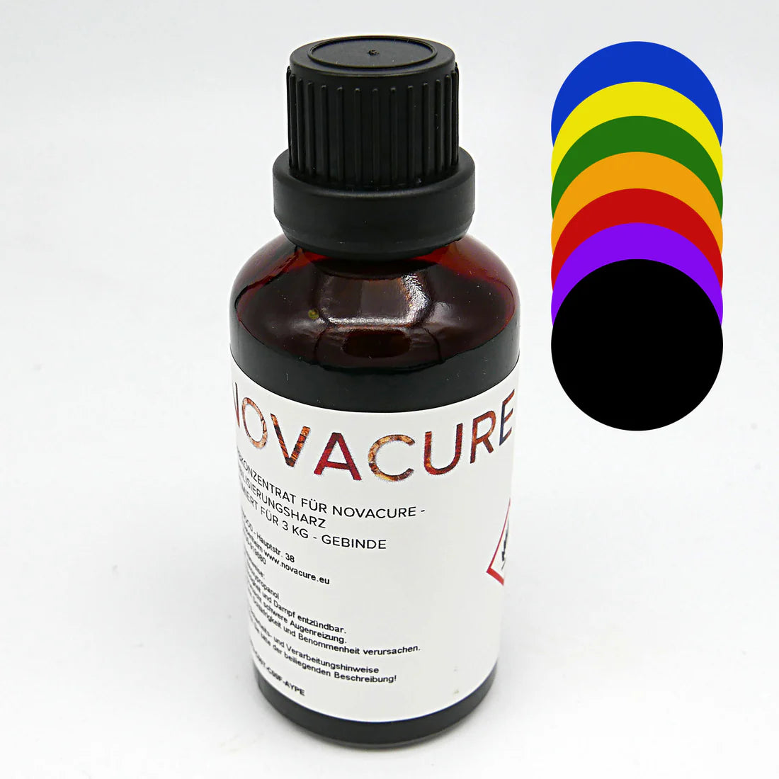 Couleur pour liquide de stabilisation Novacure 50ml