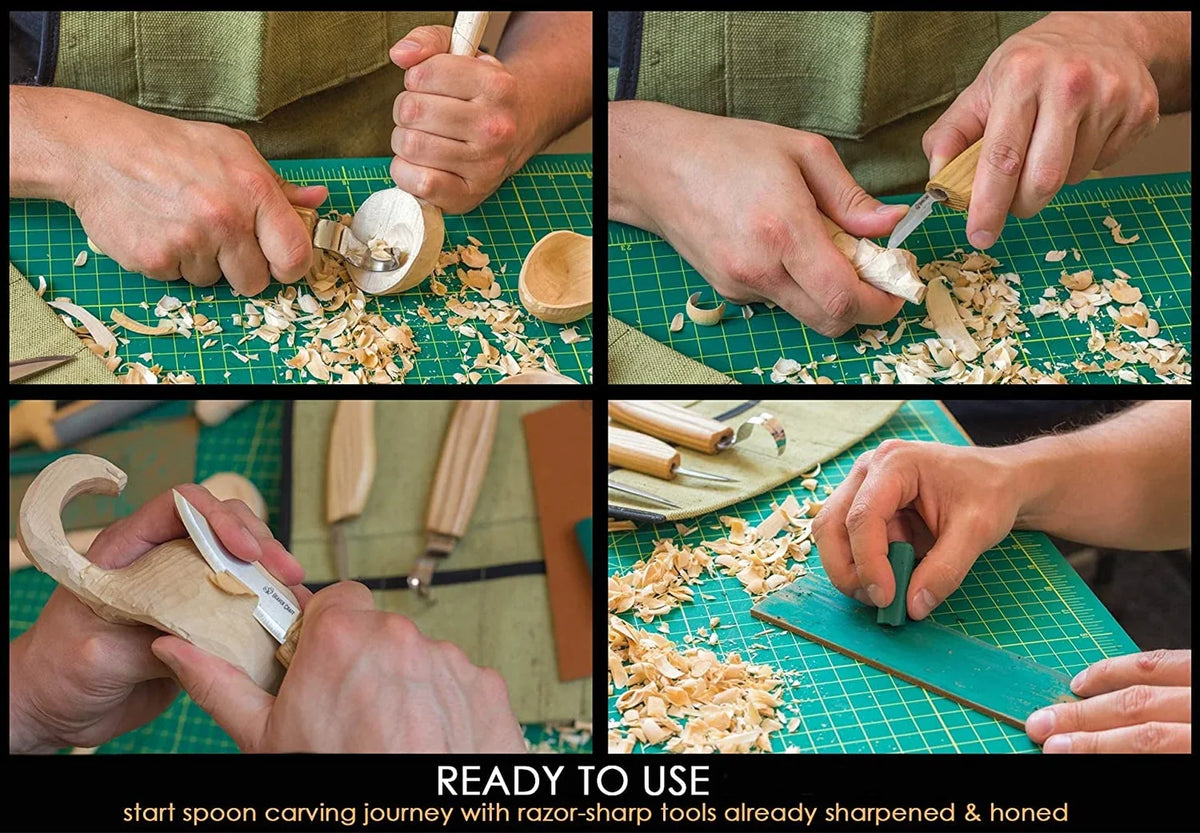 Jeu de gouges à bois S13