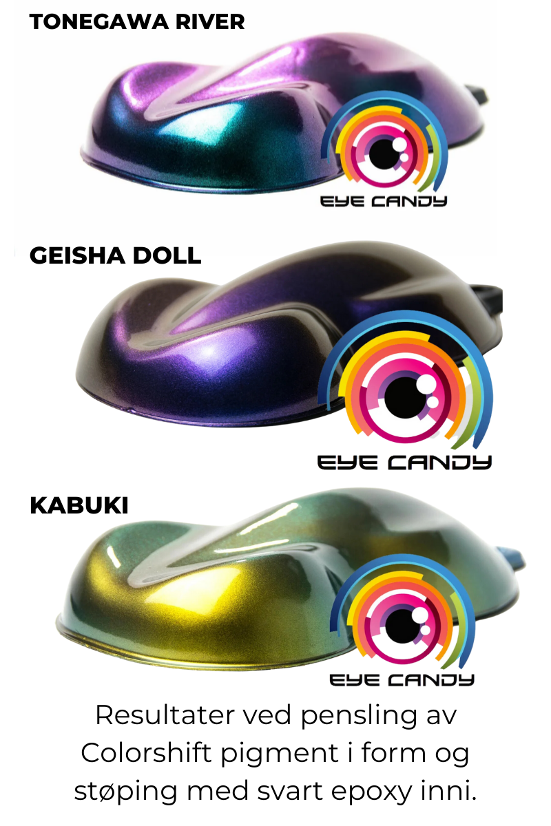 Ensemble d'échantillons Colorshift 27 couleurs - Eye Candy Pigments