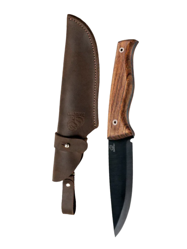 Couteau de bushcraft BSH3 Nightfall avec étui