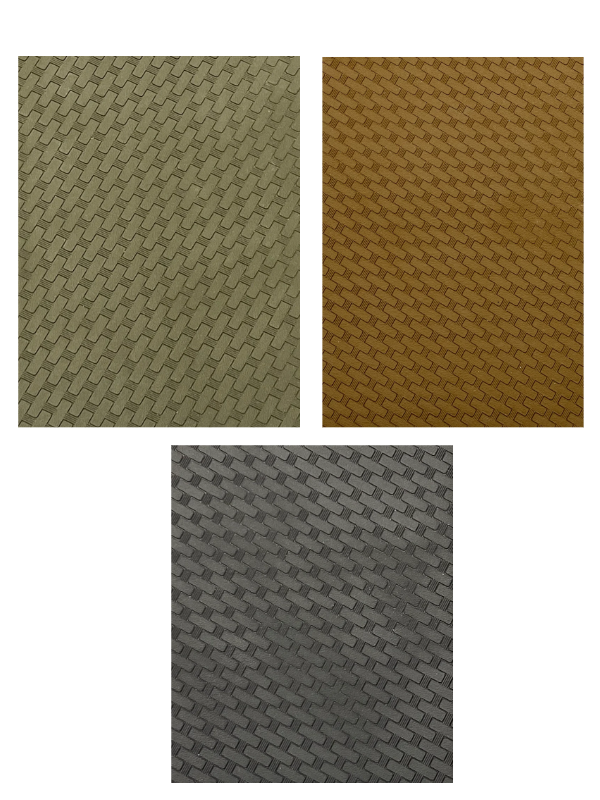 Kydex motif tressé