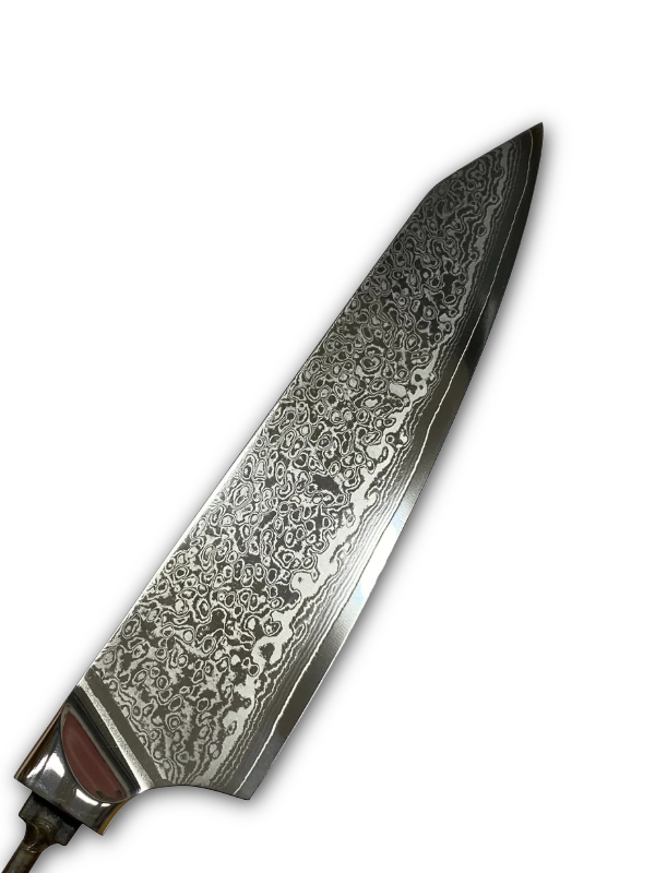Lame de couteau de chef - Couteau de chef damas AUS10 8"